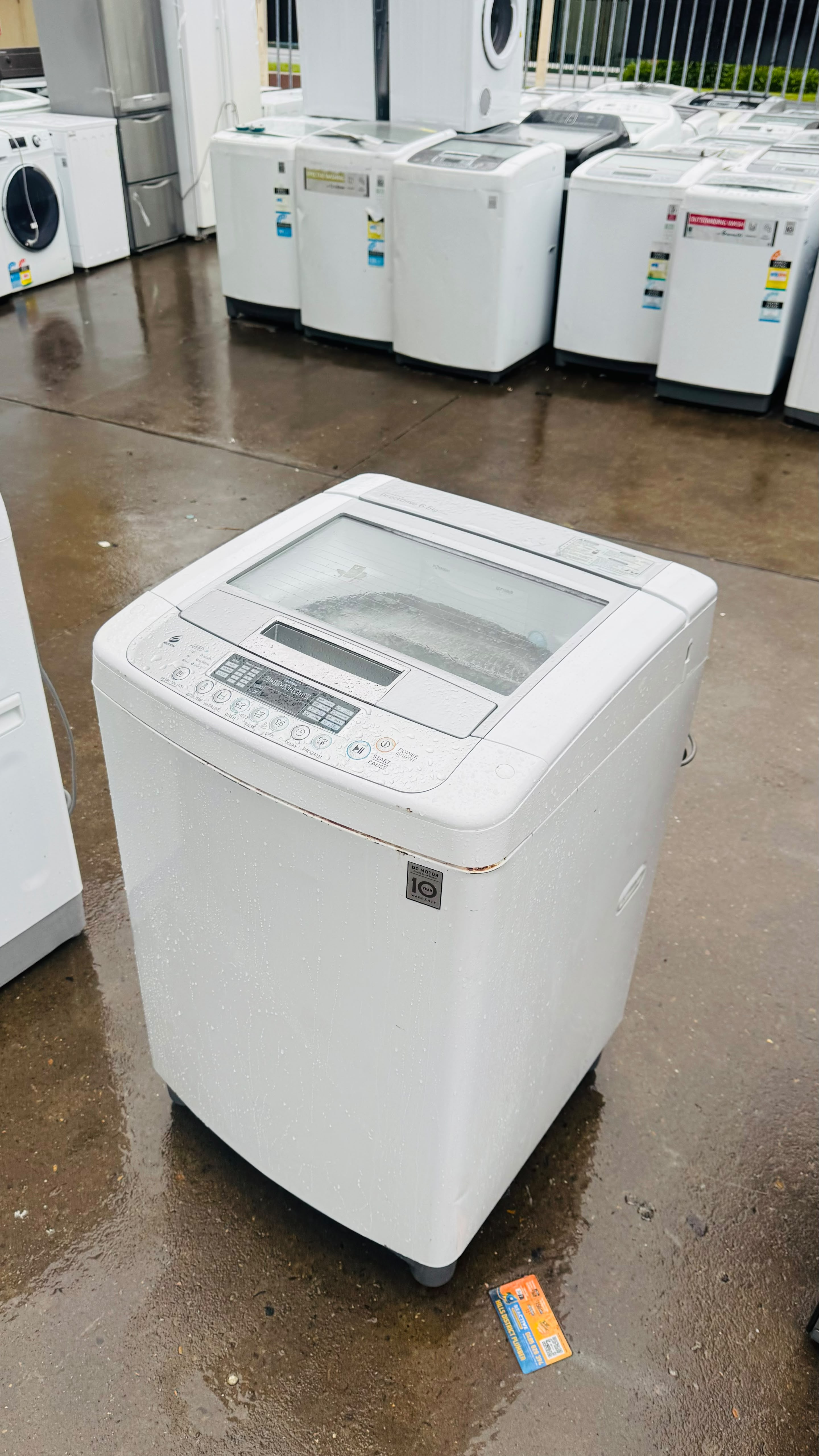 LG 6.5KGS TOP LOADER WASHING MACHINE