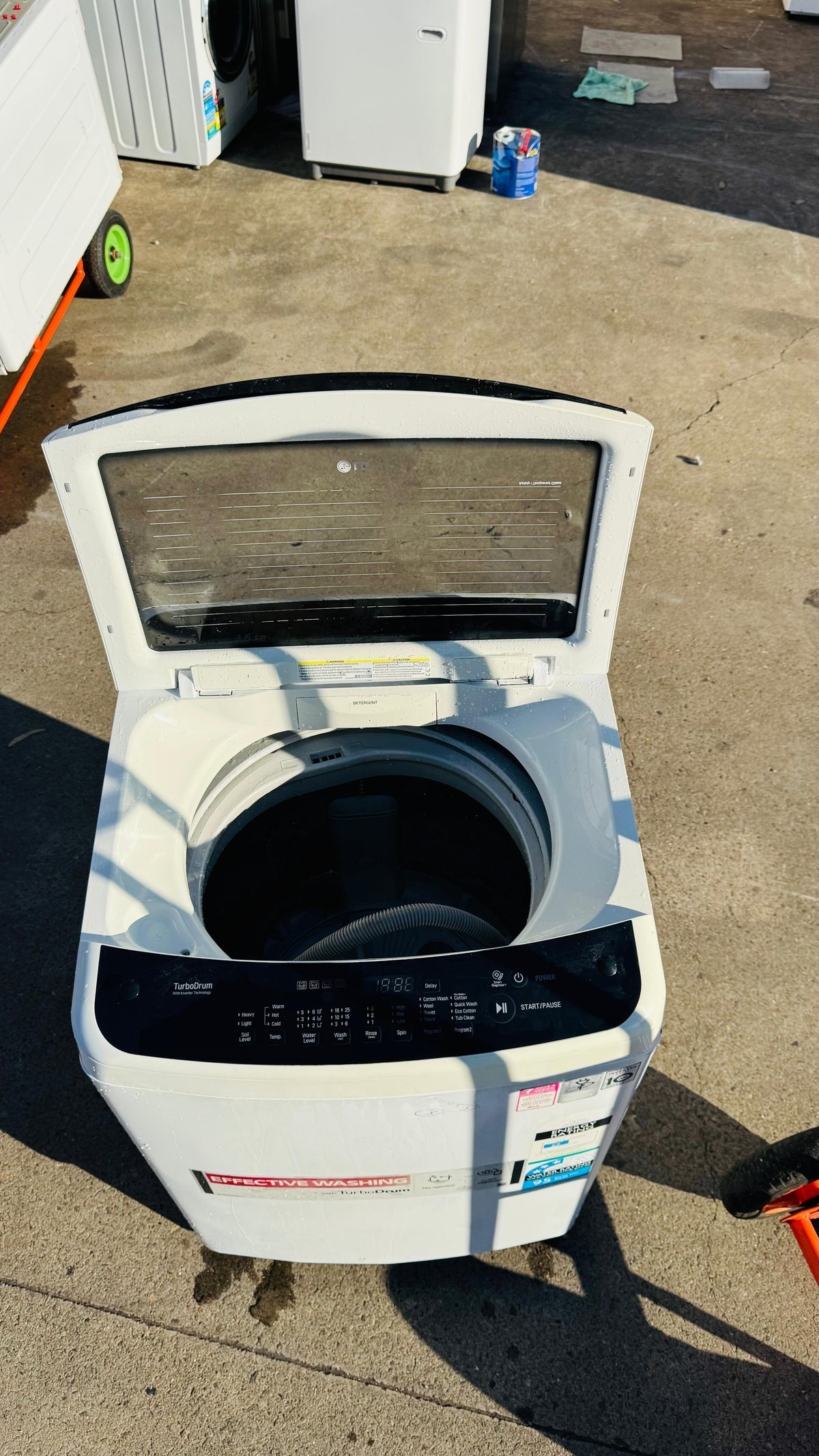 LG 6.5KGS TOP LOADER WASHING MACHINE