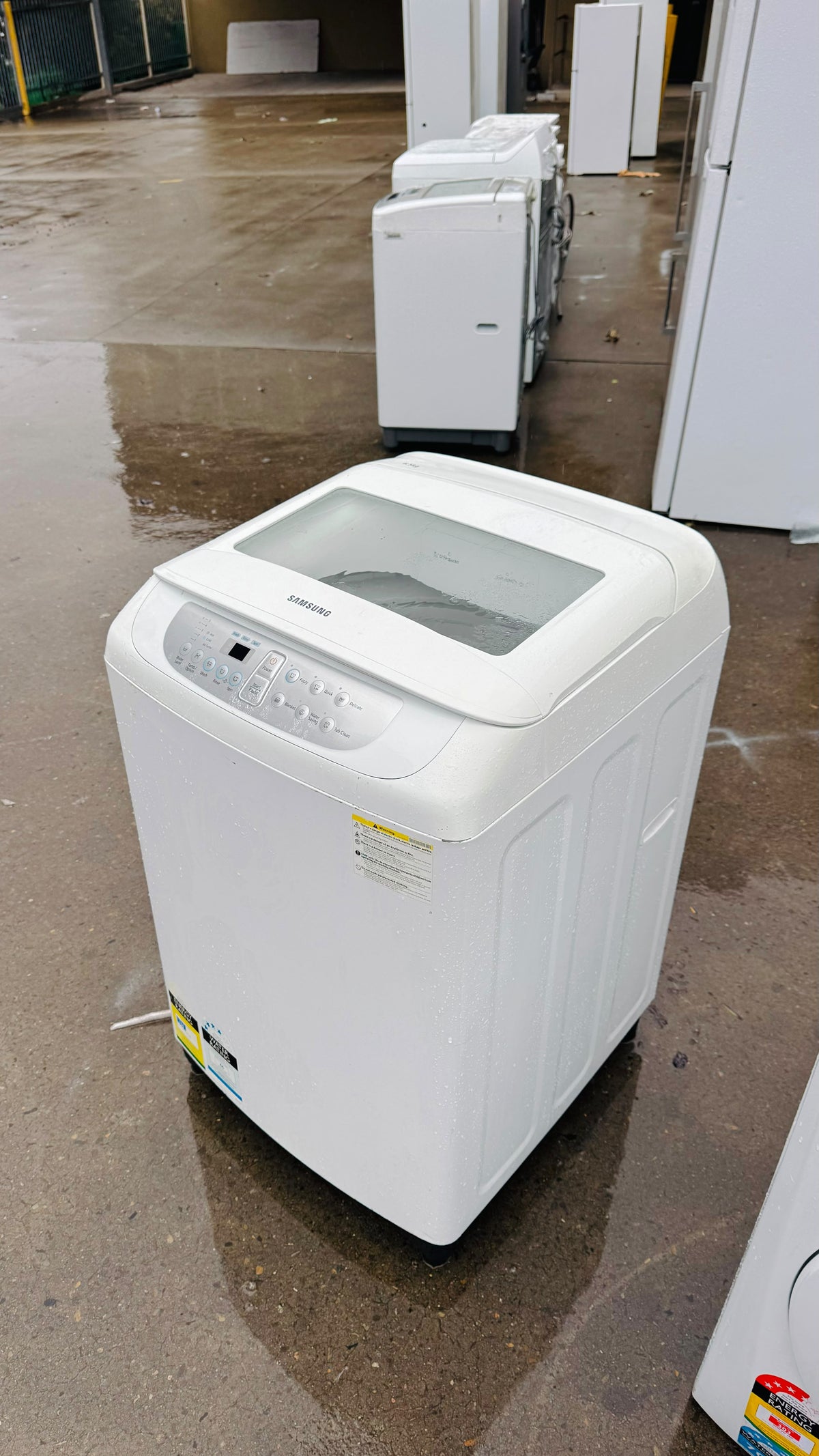 SAMSUNG 6.5KGS TOP LOADER WASHING MACHINE