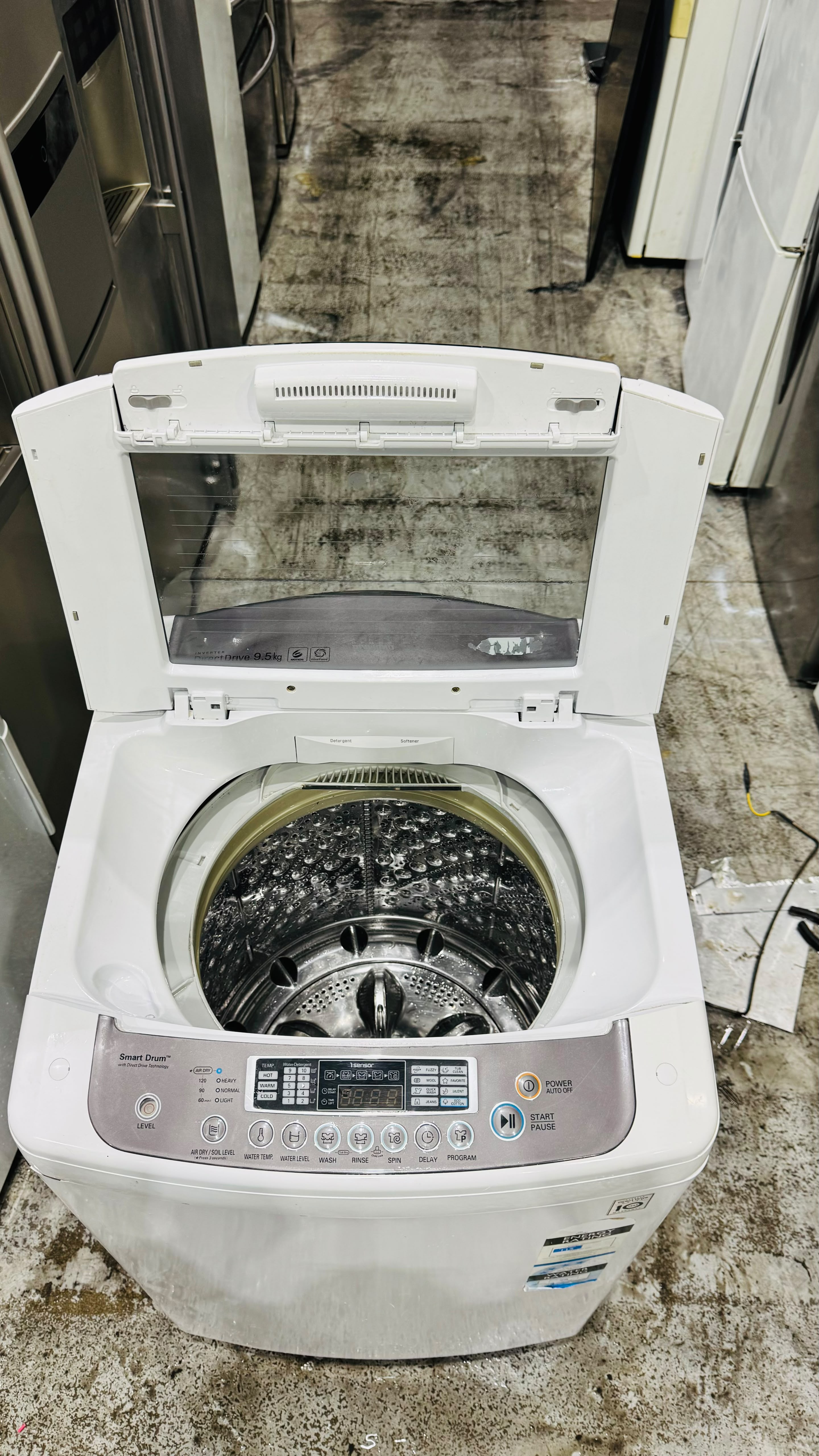 LG 9.5KGS TOP LOADER WASHING MACHINE