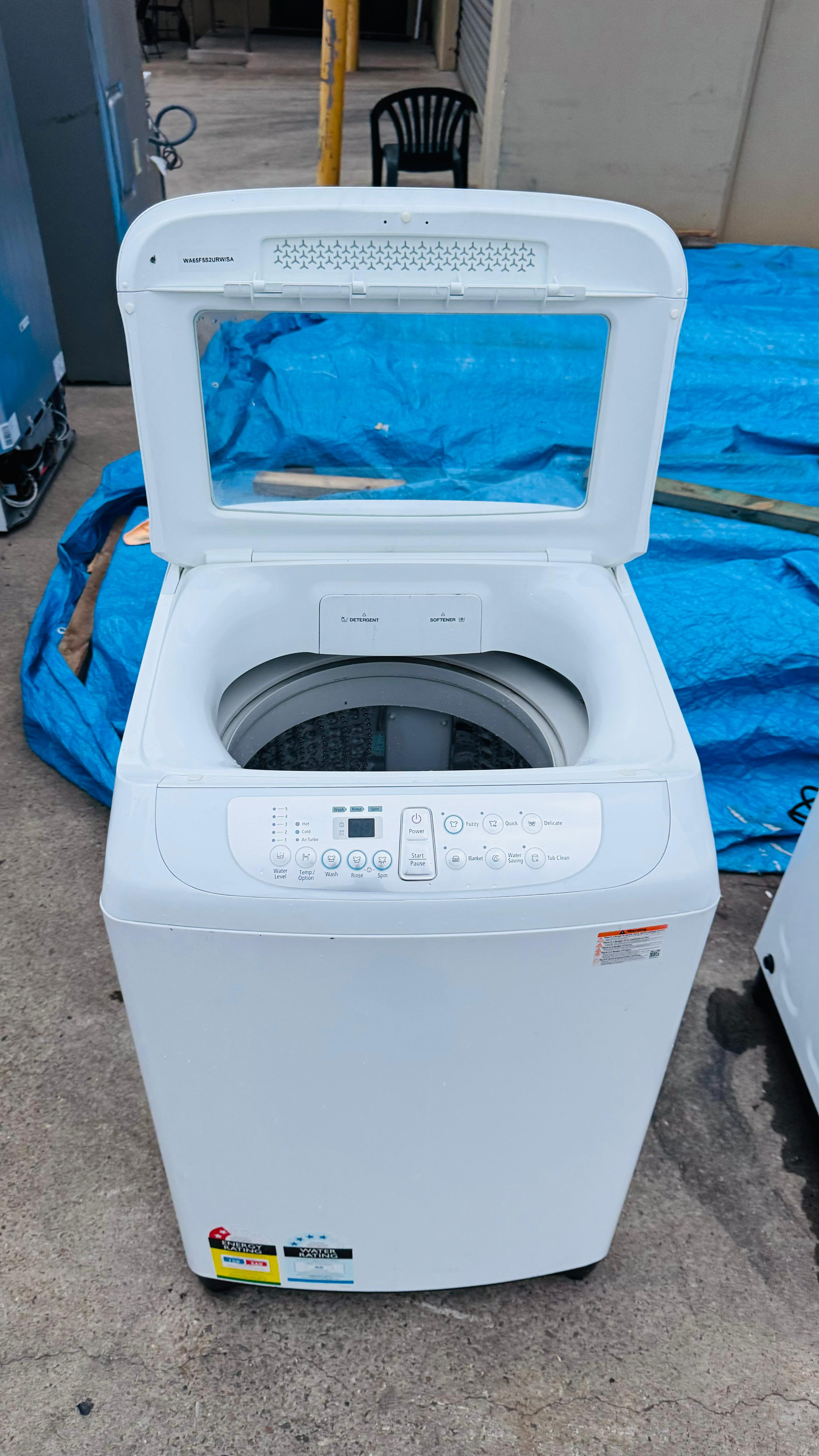 SAMSUNG 6.5KGS TOP LOADER WASHING MACHINE