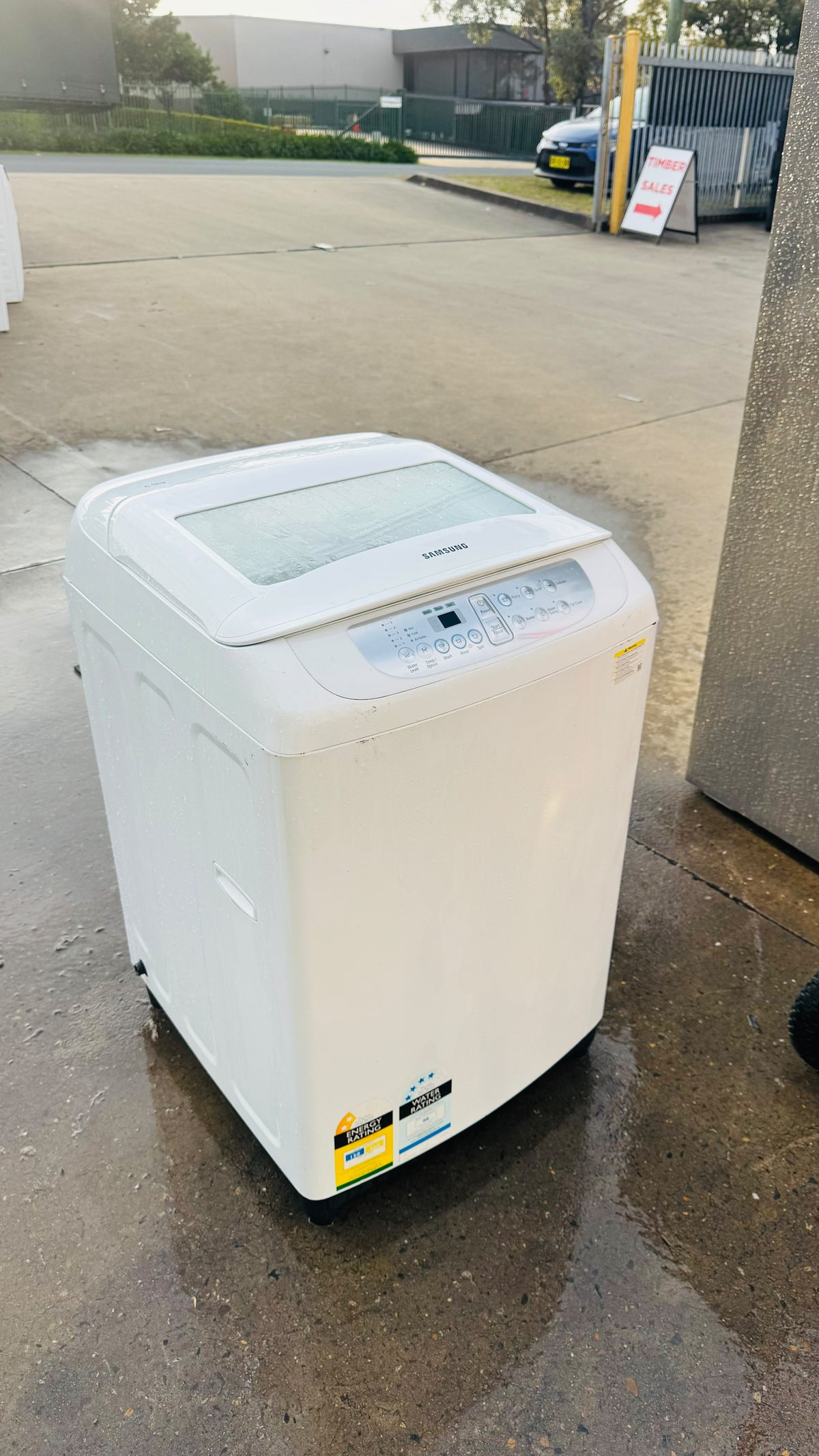 SAMSUNG 6.5KGS TOP LOADER WASHING MACHINE