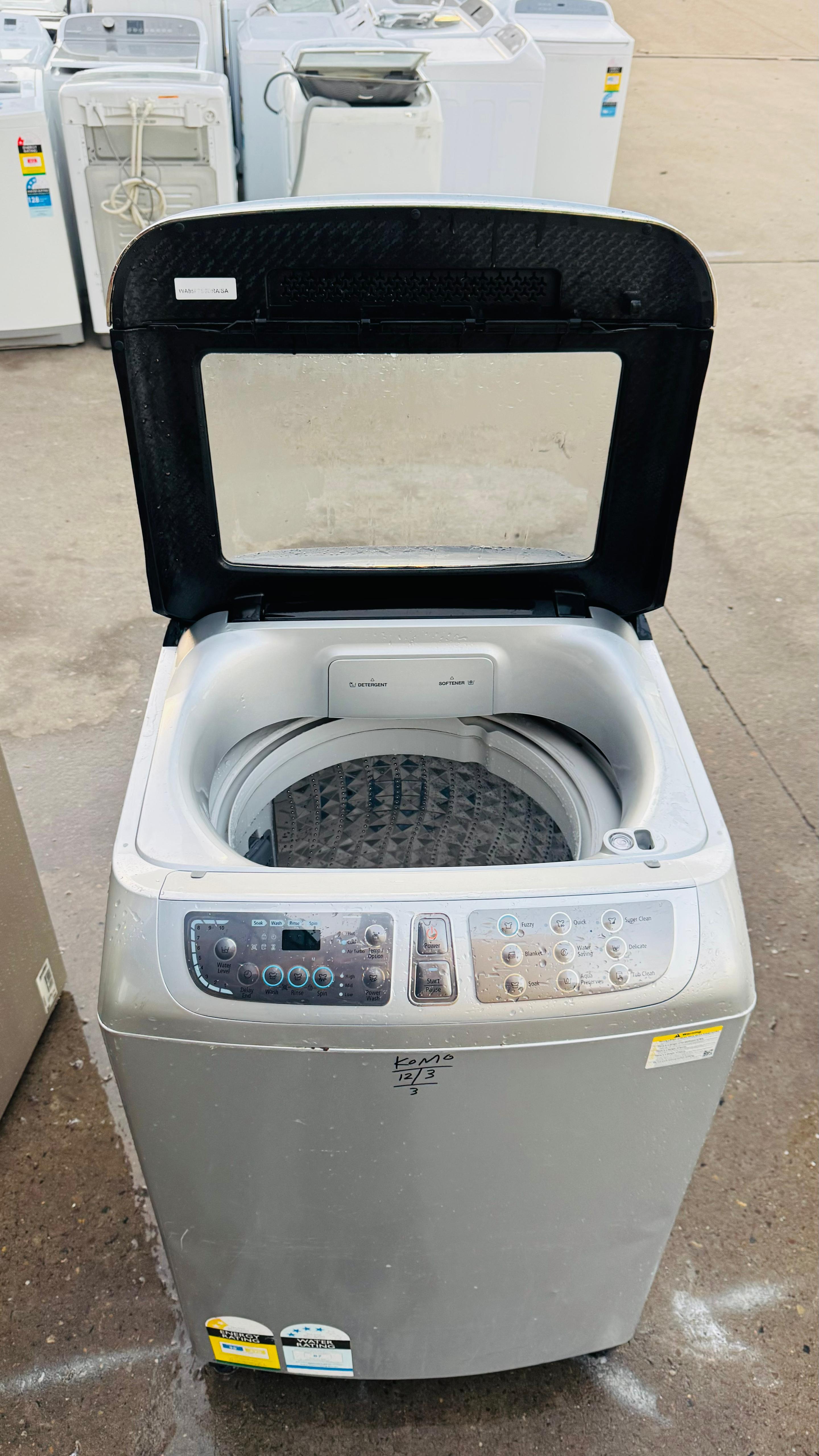 SAMSUNG 8.5KGS TOP LOADER WASHING MACHINE