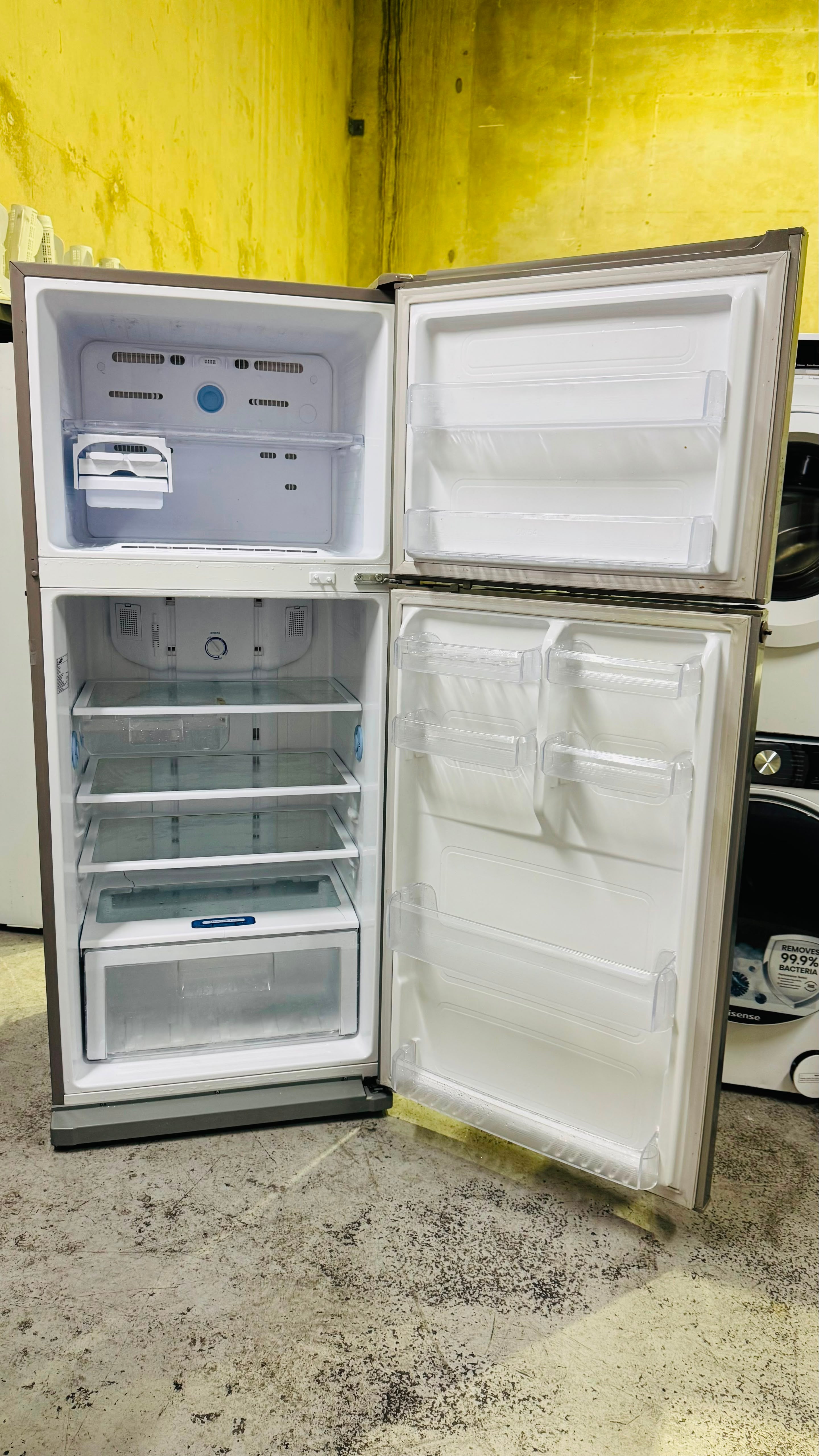 SAMSUNG 449 LITRES FRIDGE FREEZER