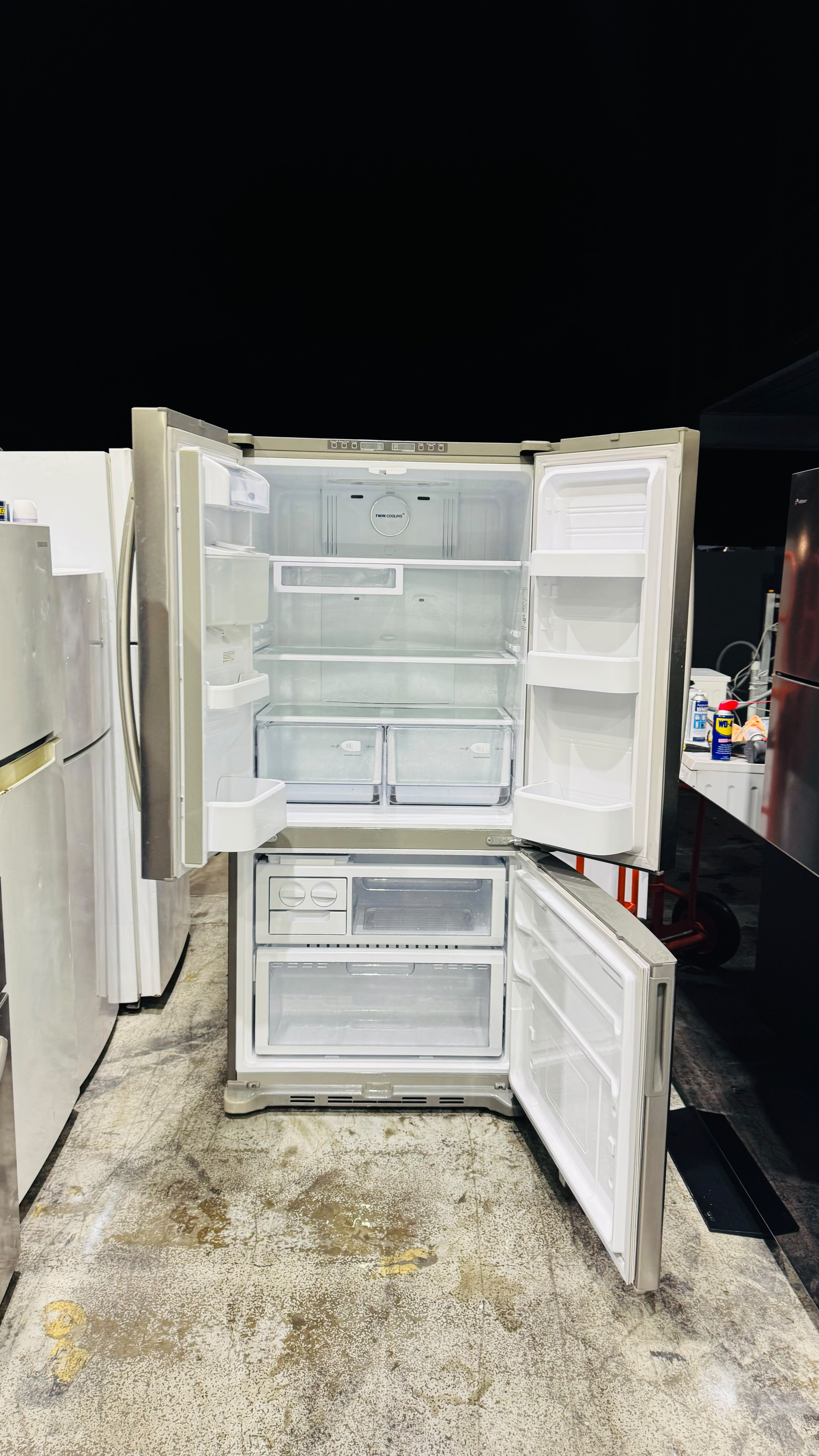 SAMSUNG FRENCH DOOR 533 FRIDGE FREEZER