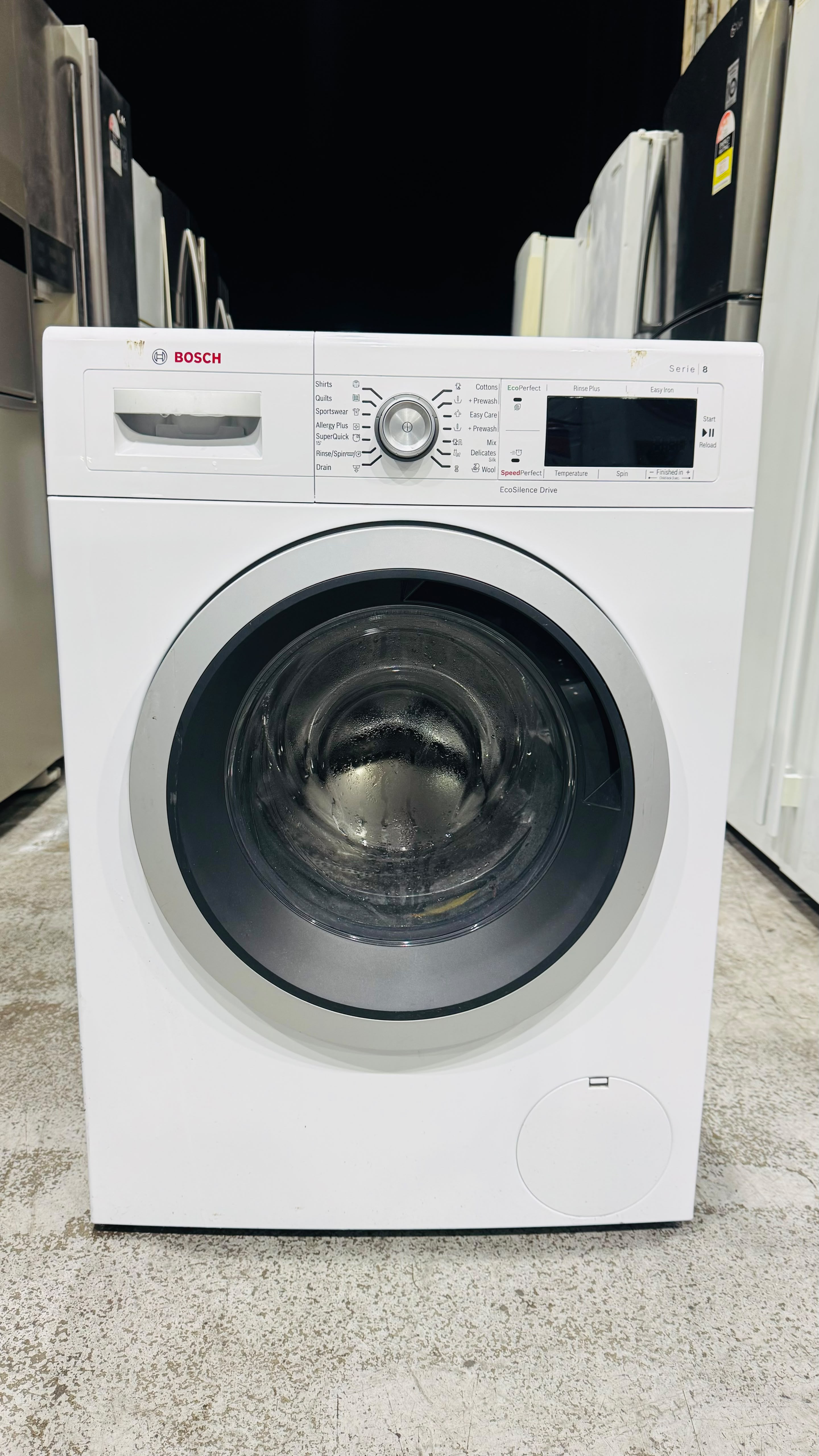 BOSCH 8KGS FRONT LOADER WASHING MACHINE
