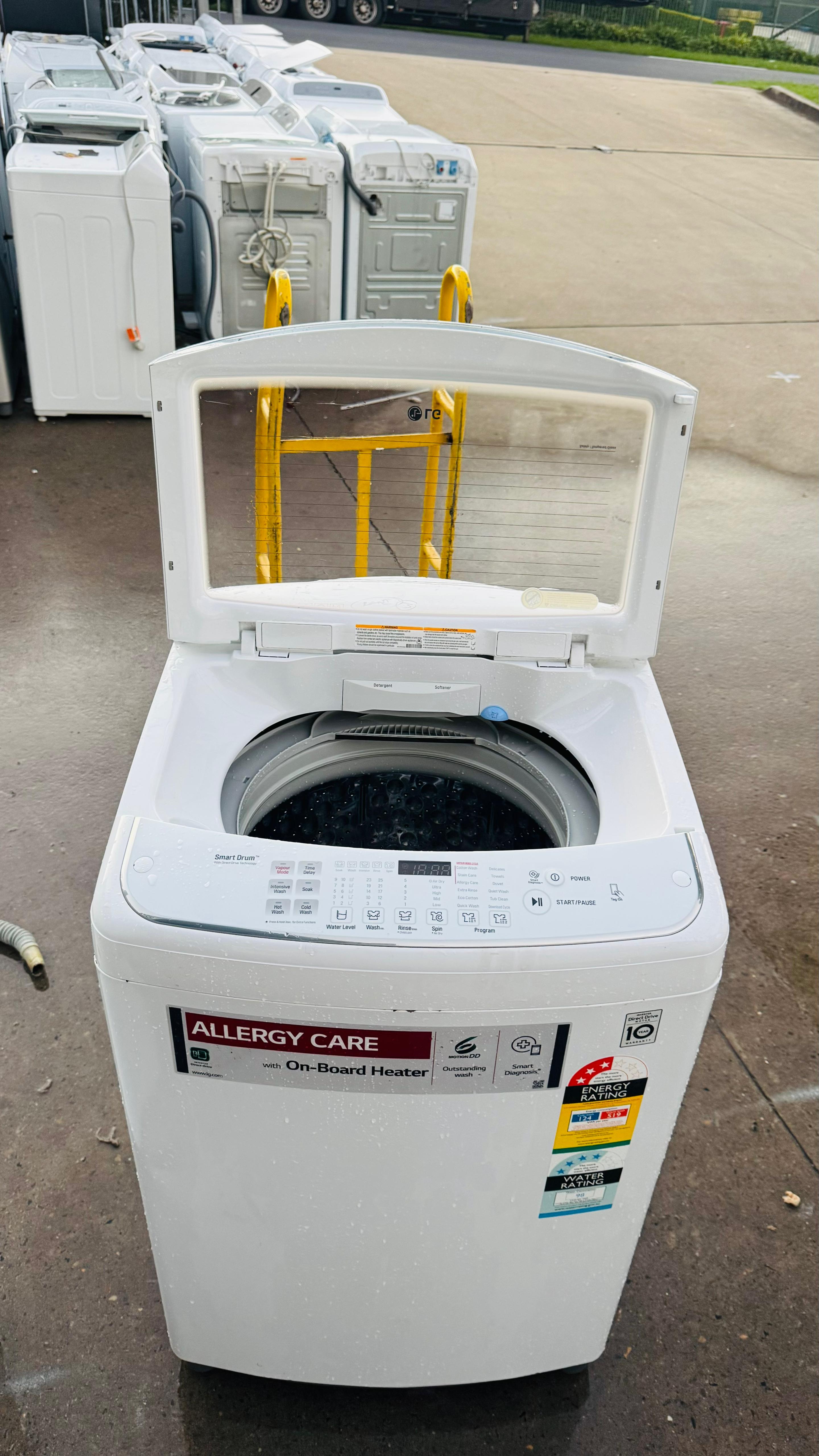 LG 9.5KGS TOP LOADER WASHING MACHINE