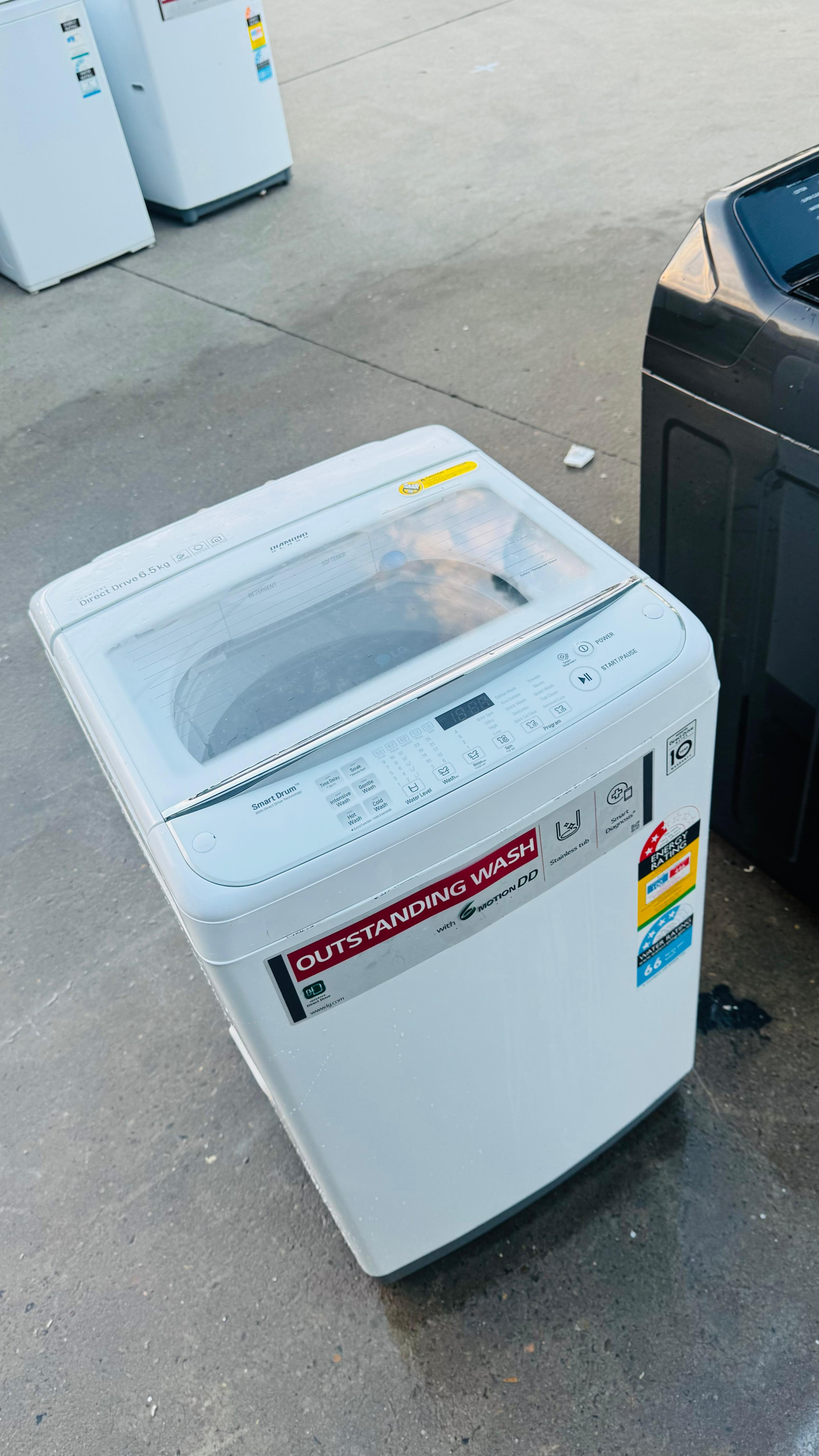 LG 6.5KGS TOP LOADER WASHING MACHINE