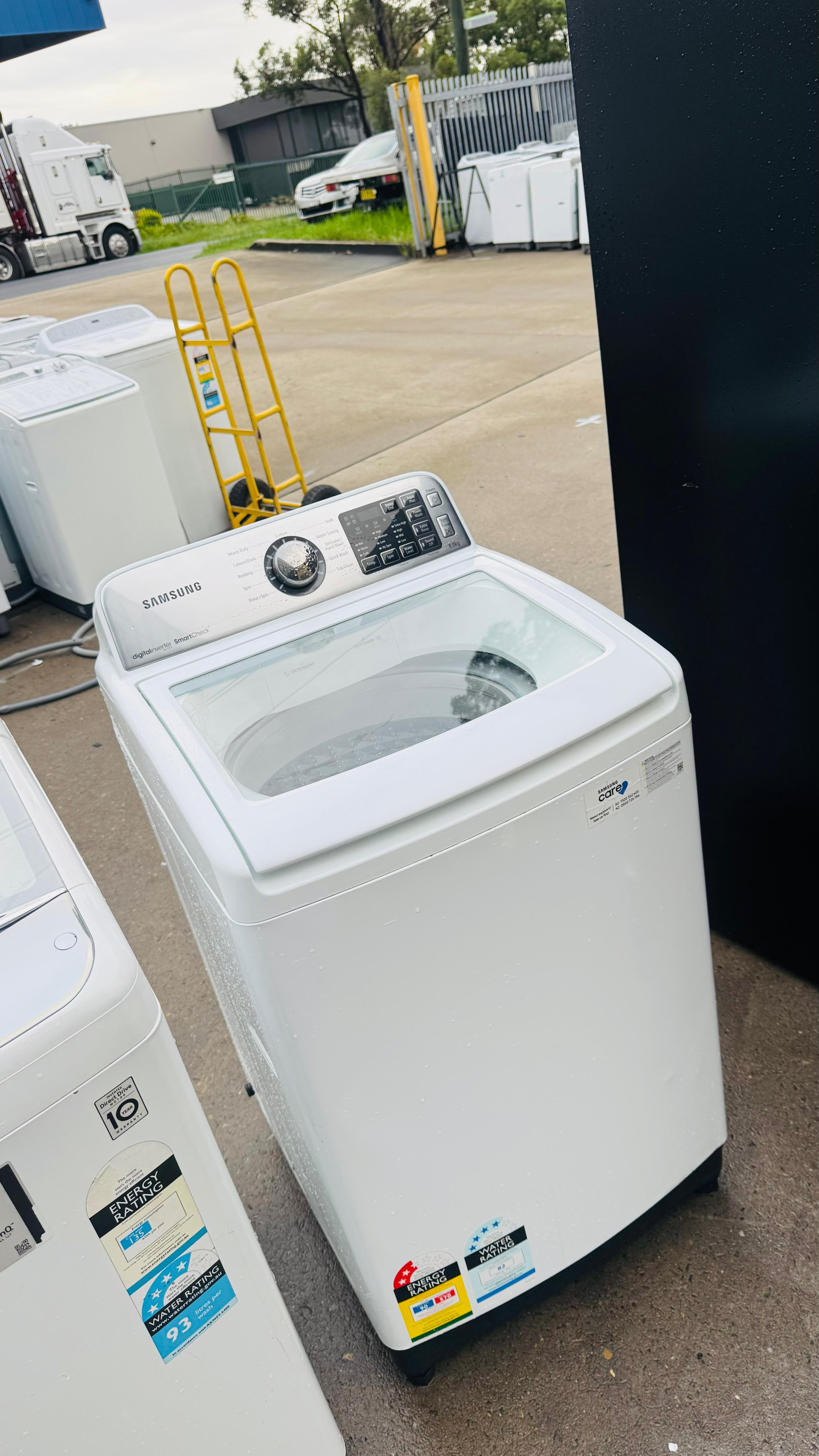 SAMSUNG 8KGS TOP LOADER WASHING MACHINE