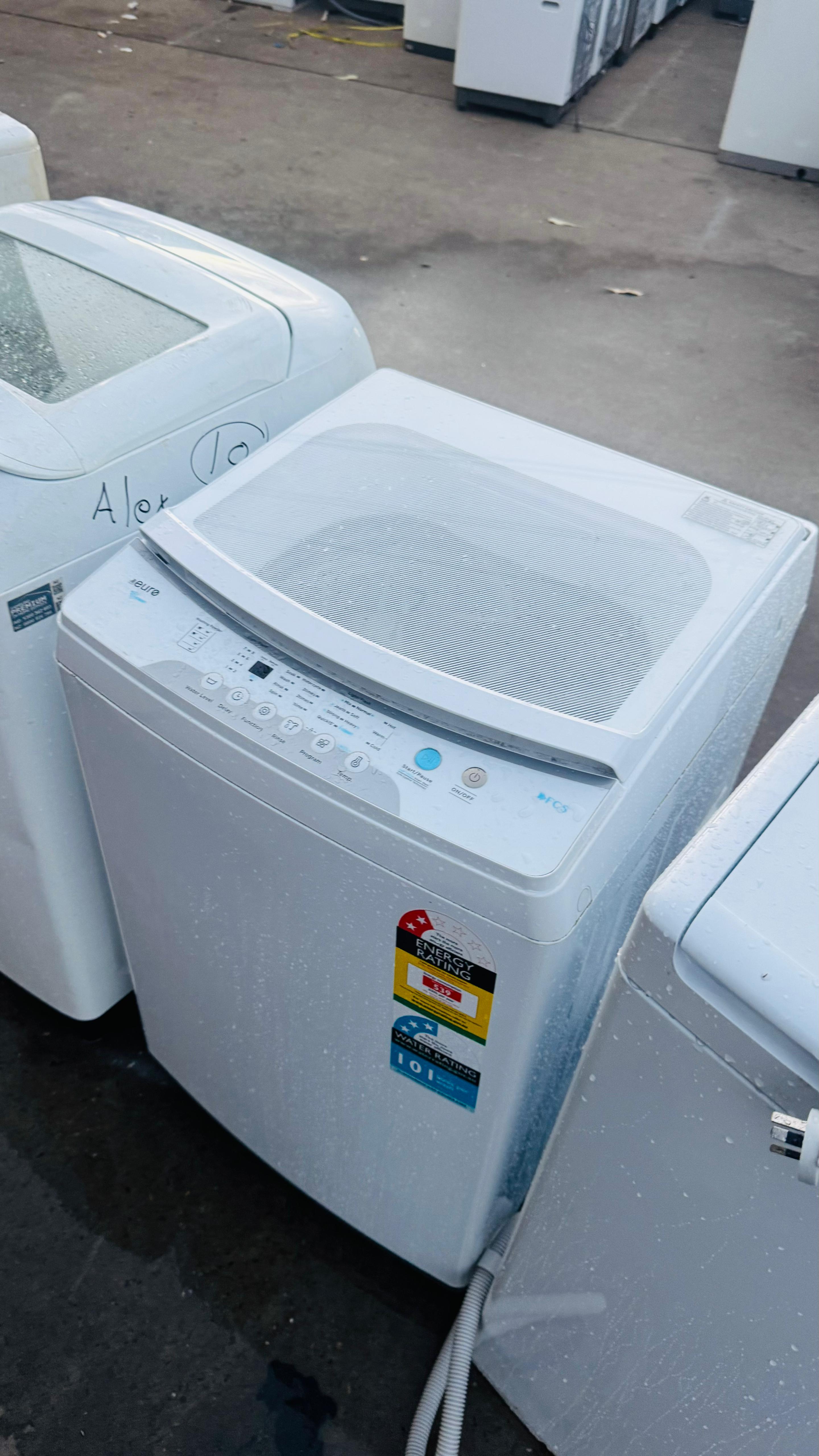 EURO 7 KGS TOP LOADER WASHING MACHINE