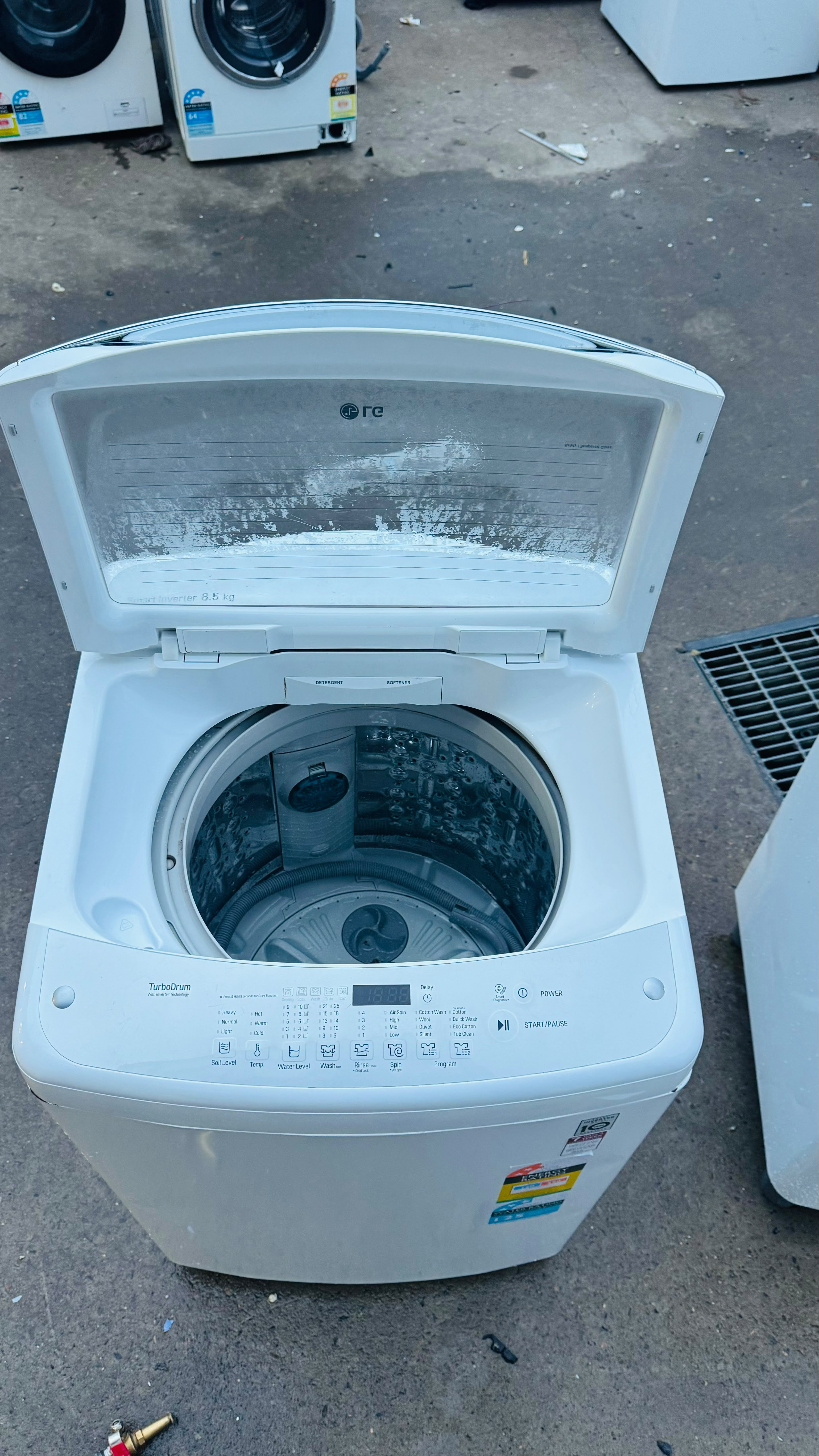 LG 8.5KGS TOP LOADER WASHING MACHINE