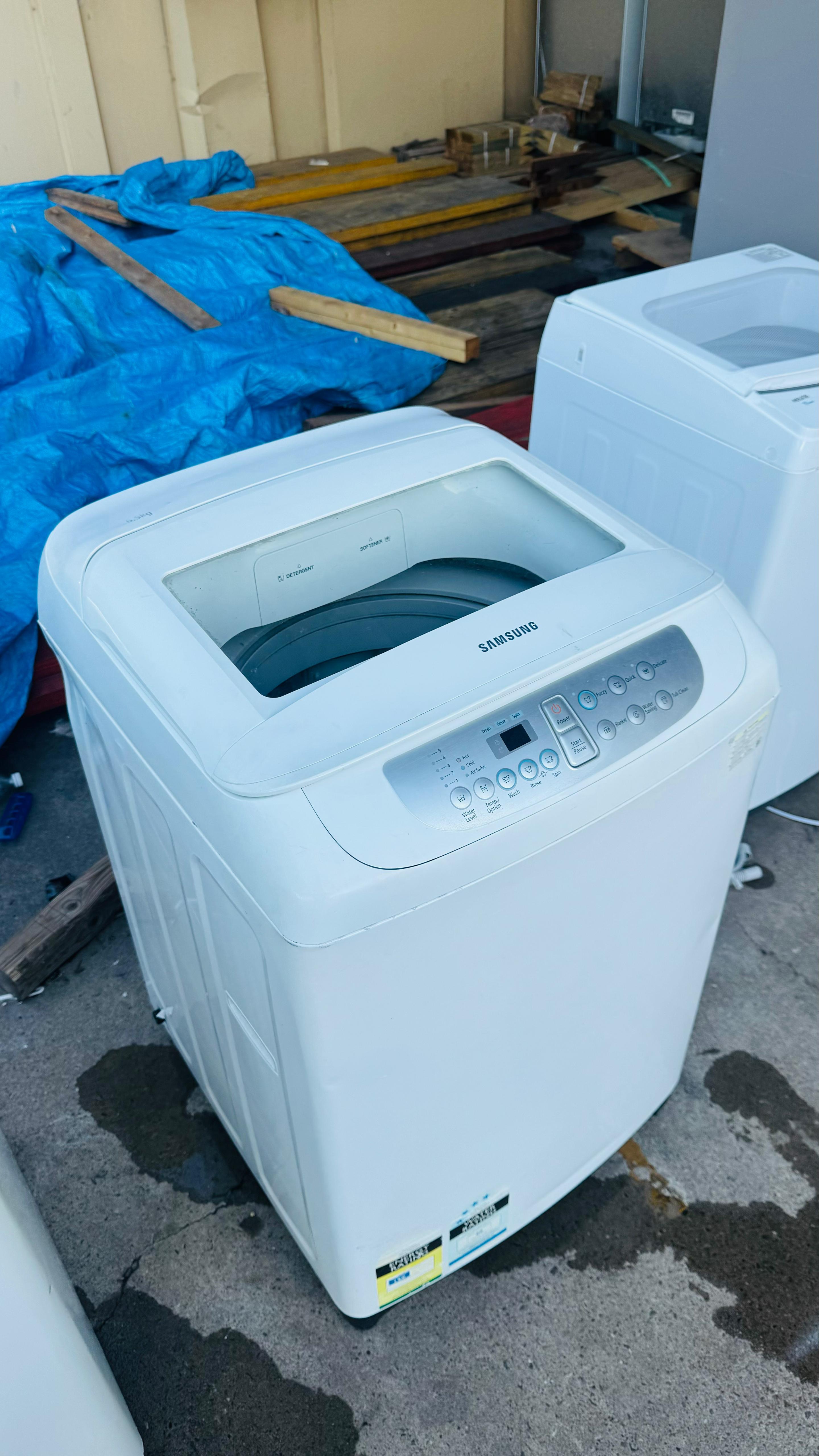 SAMSUNG 6.5 KGS TOP LOADER WASHING MACHINE