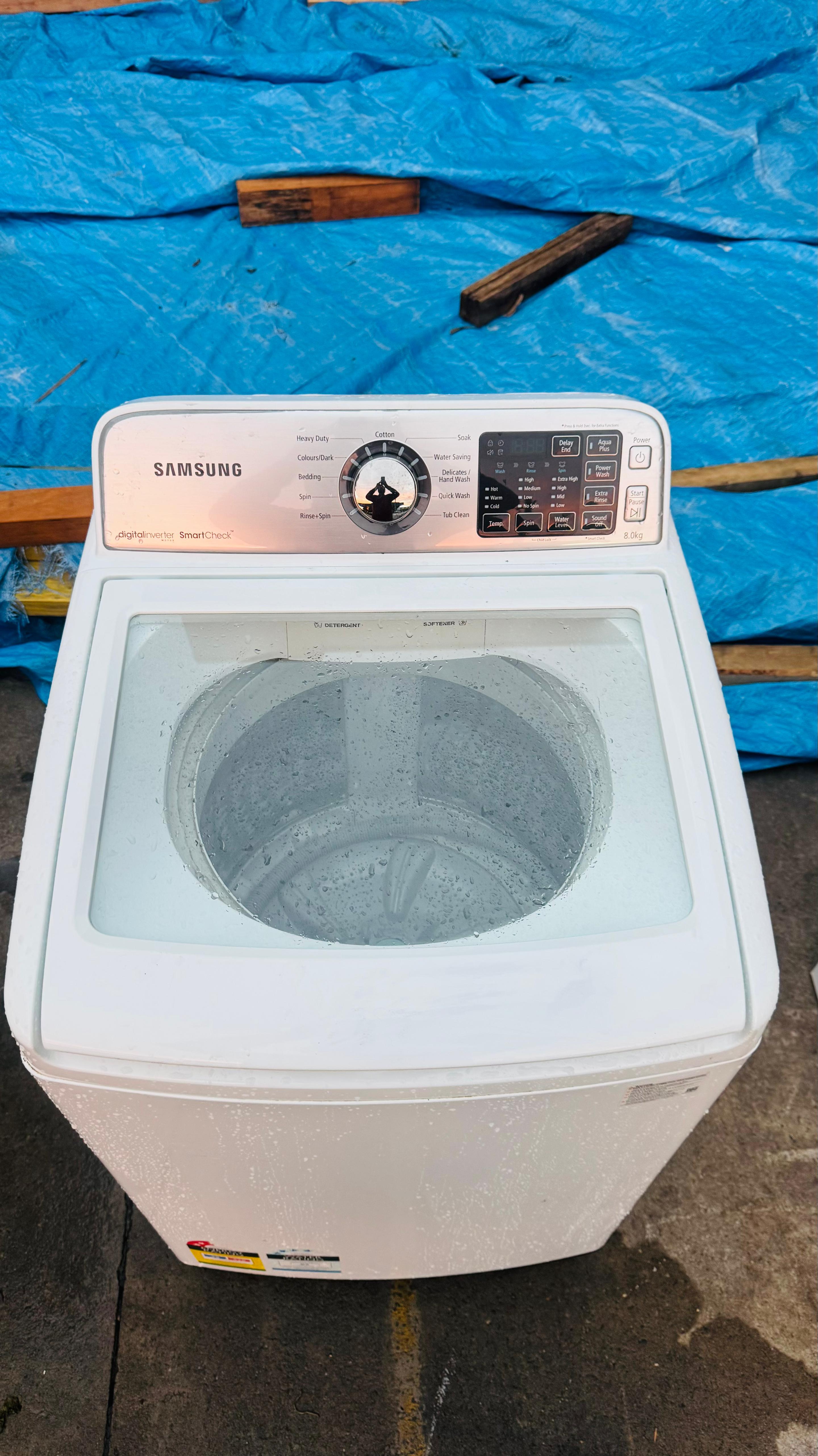 SAMSUNG 8 KGS TOP LOADER WASHING MACHINE