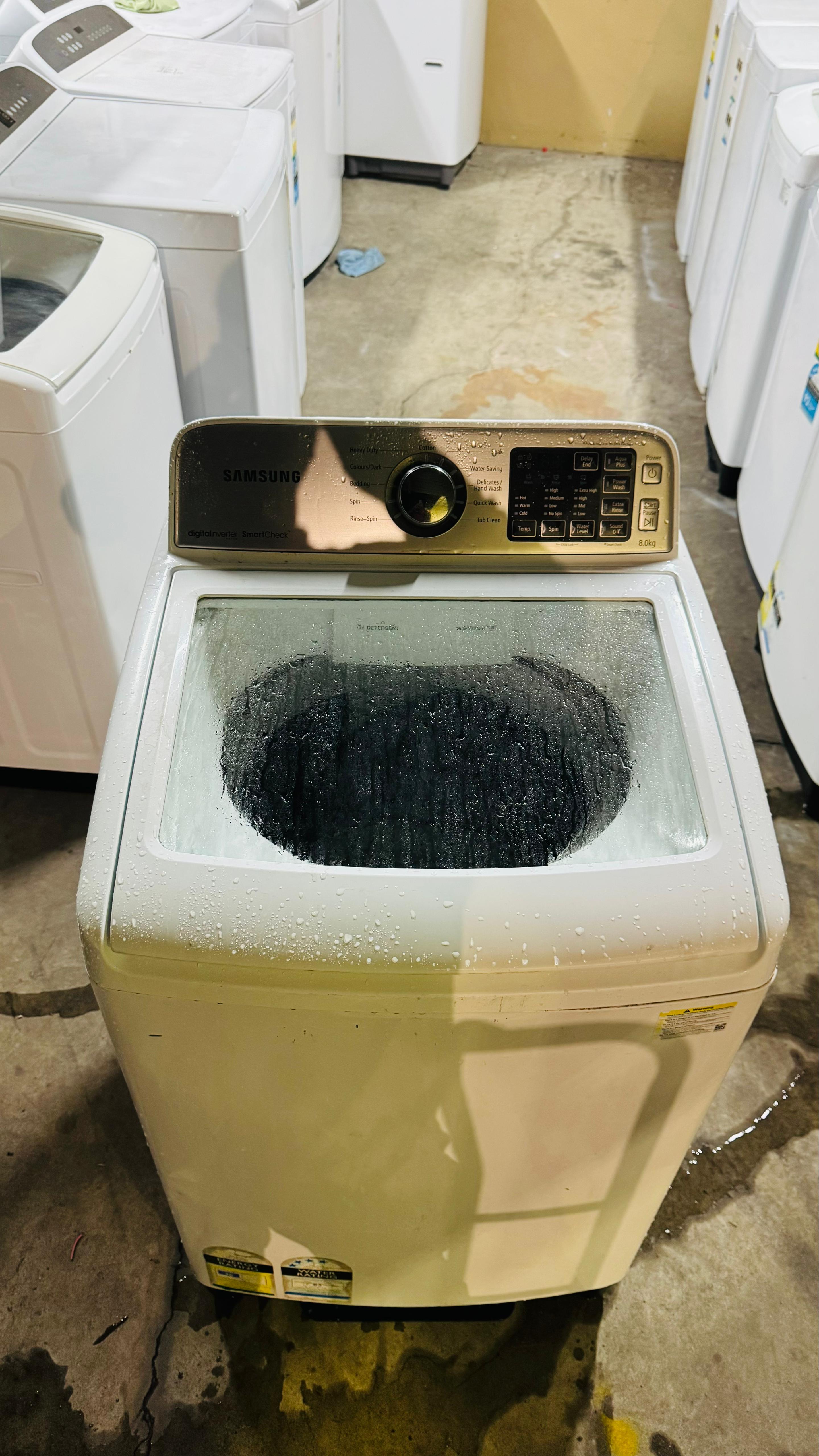 SAMSUNG 8 KGS TOP LOADER WASHING MACHINE