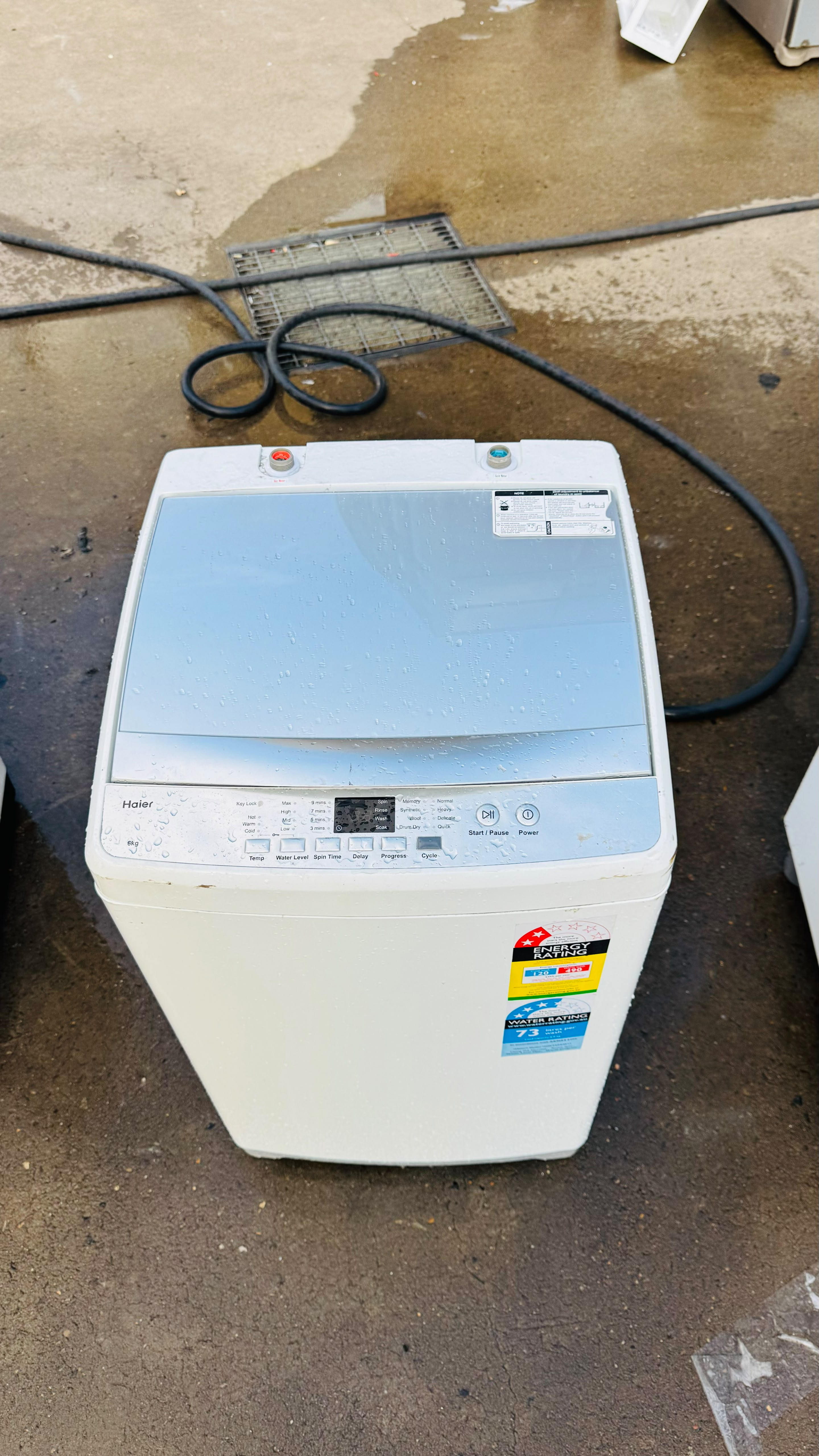 HAIER 6KGS TOP LOADER WASHING MACHINE