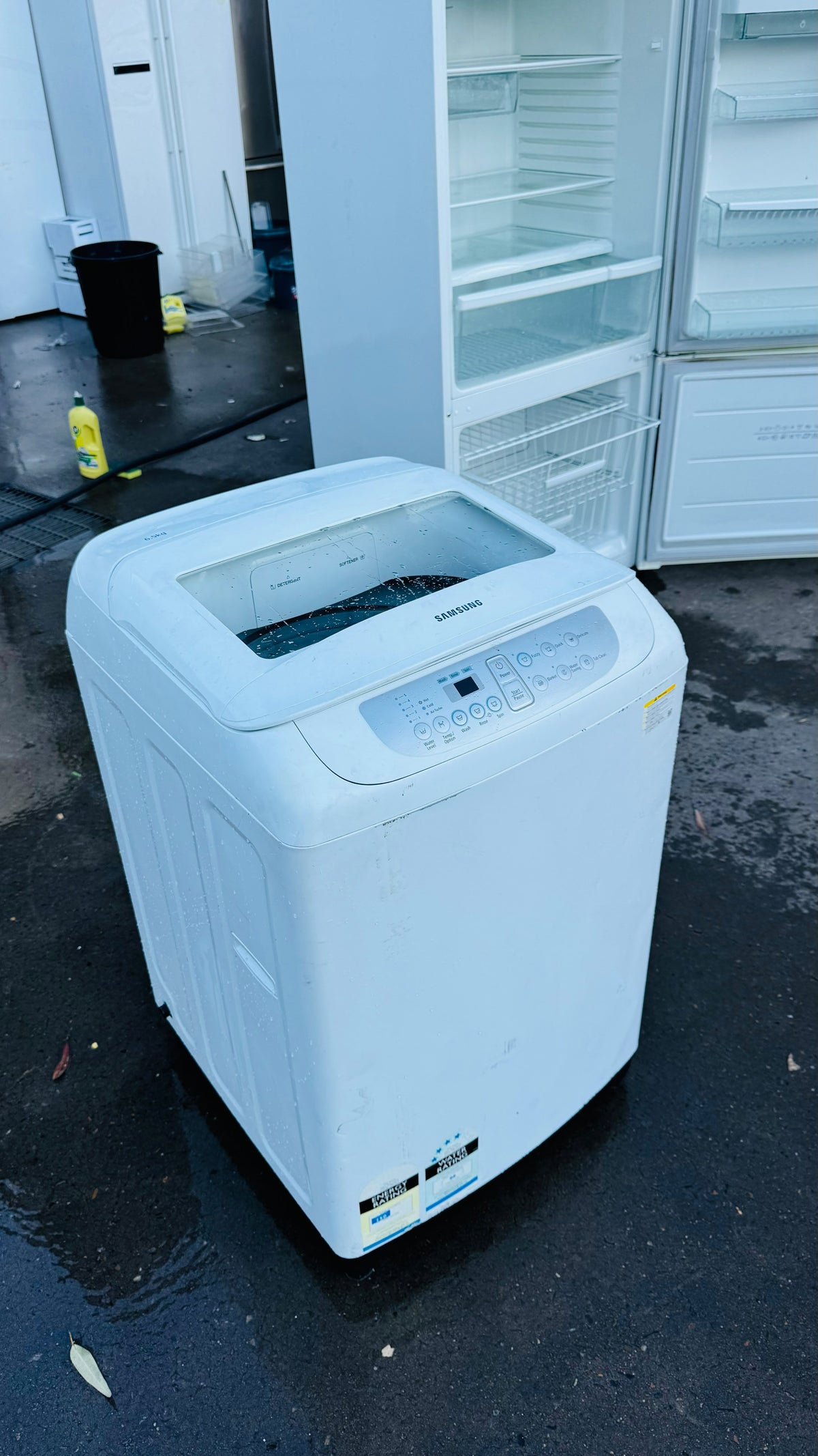 SAMSUNG 6.5KGS TOP LOADER WASHING MACHINE