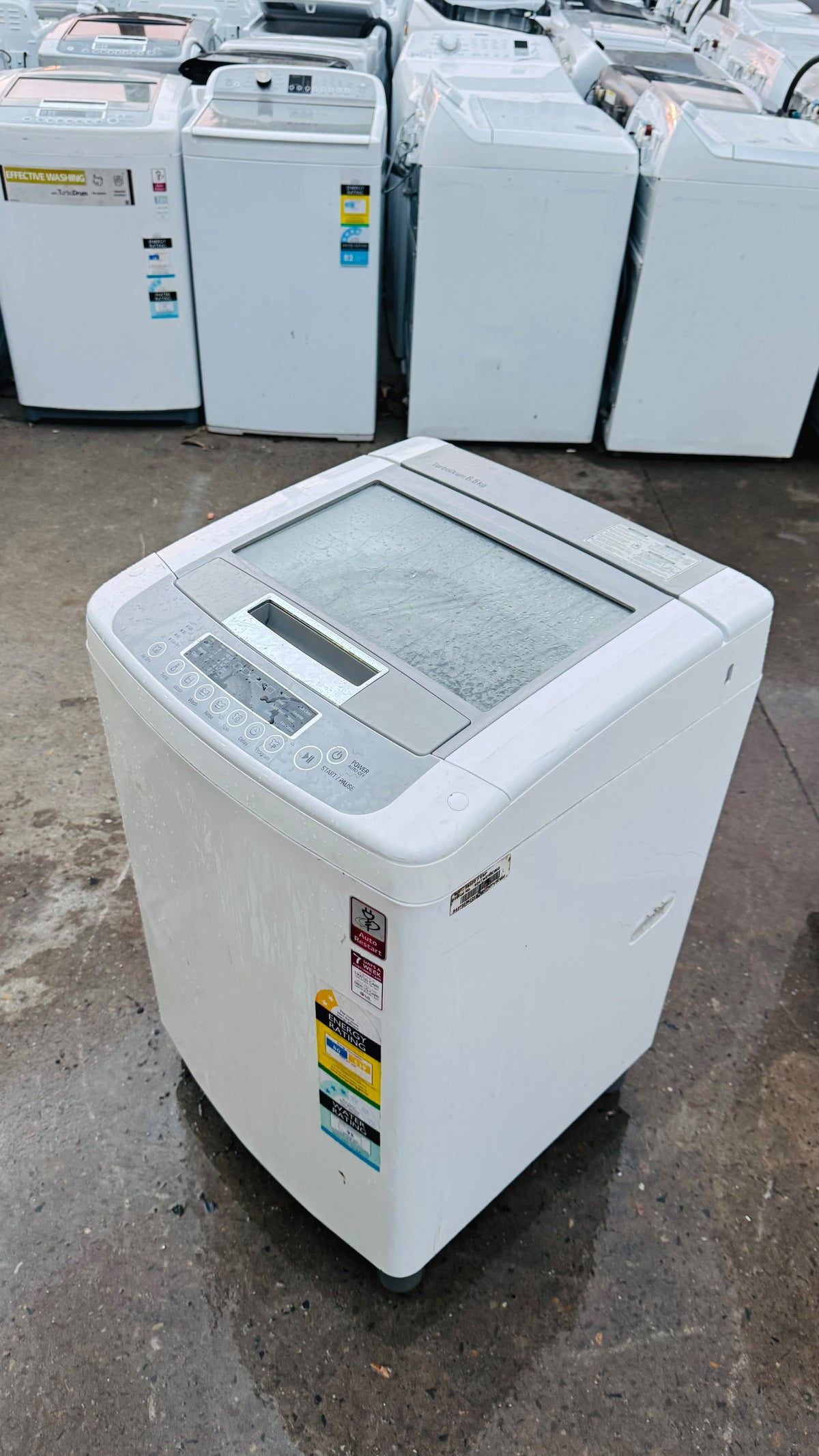 LG 6.5KGS TOP LOADER WASHING MACHINE