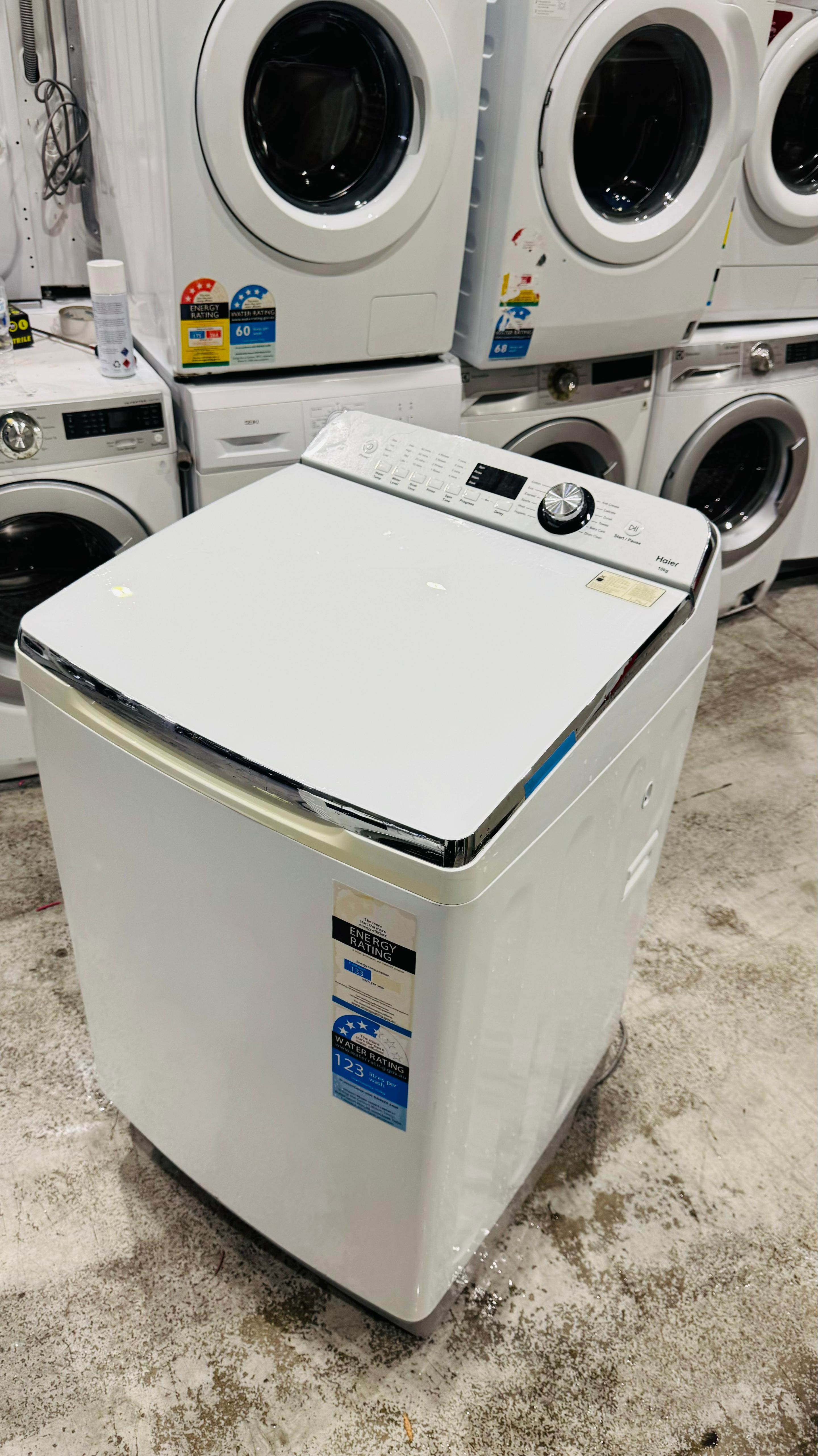 HAIER 8 KGS TOP LOADER WASHING MACHINE