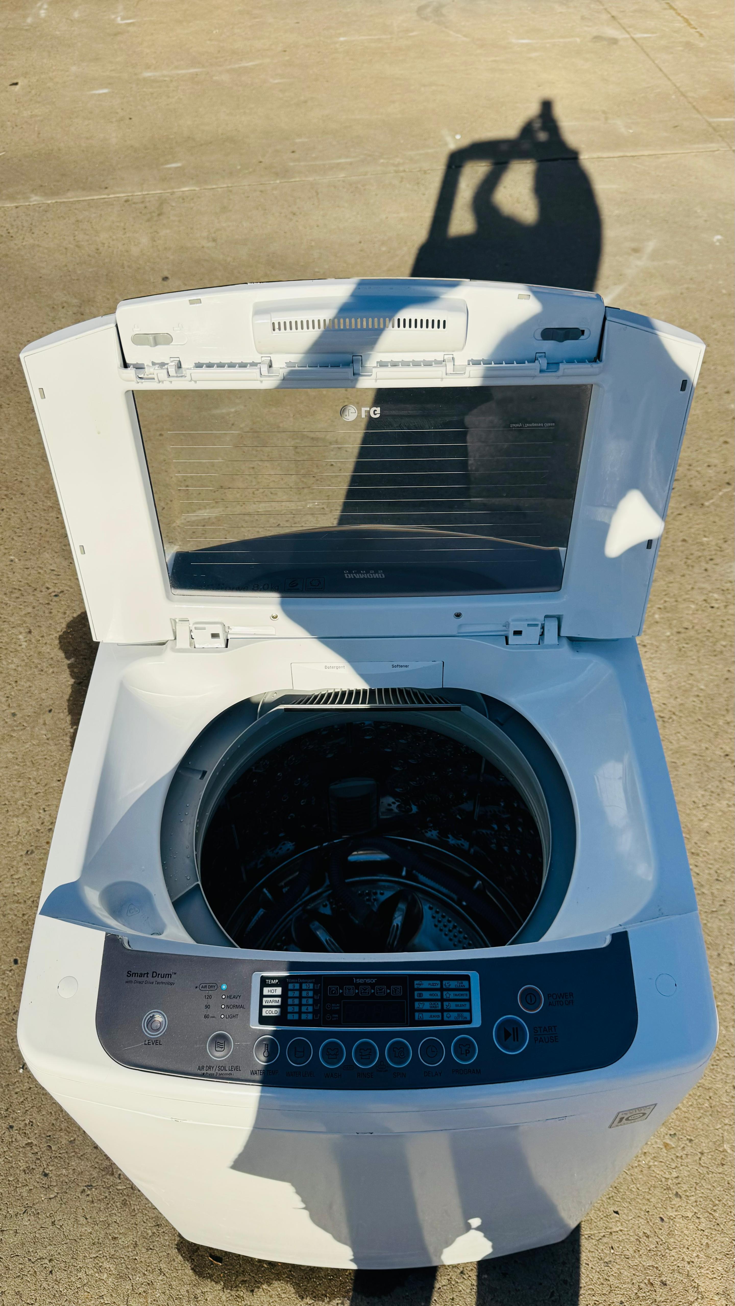 LG 8 KGS TOP LOADER WASHING MACHINE