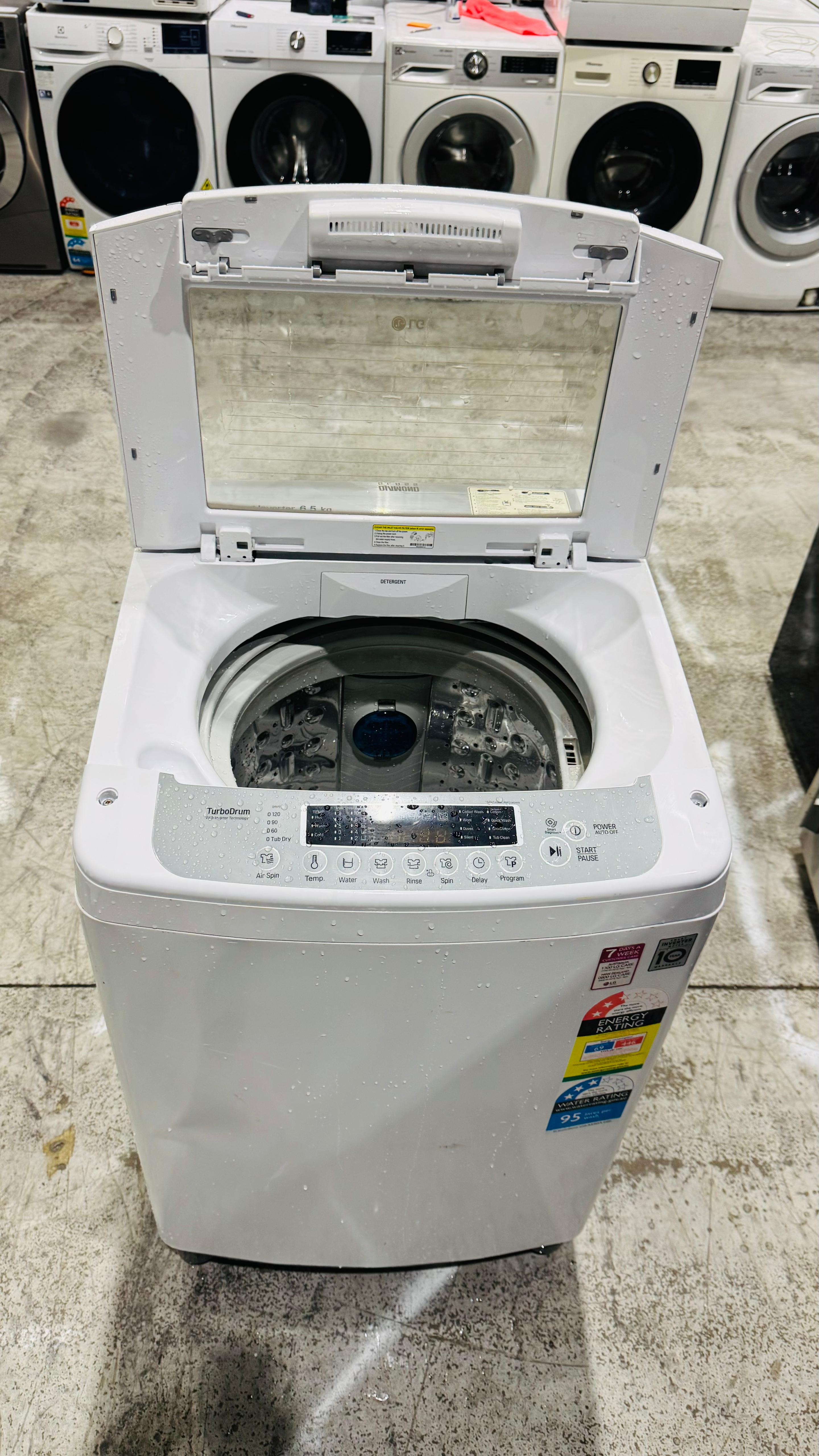 LG 6.5KGS TOP LOADER WASHING MACHINE