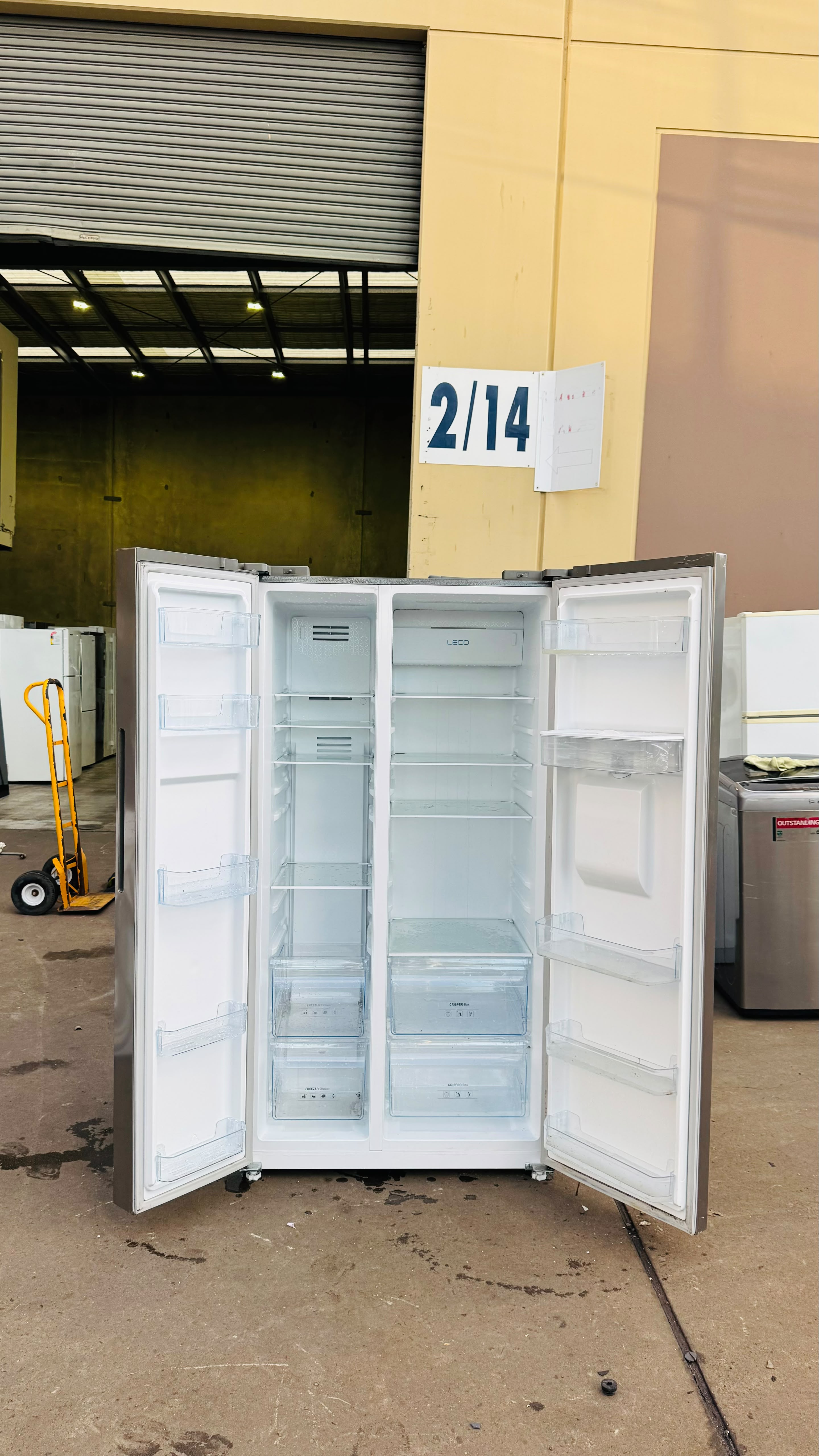 CHIQ SIDE BY SIDE 559 LITRES FRIDGE FREEZER