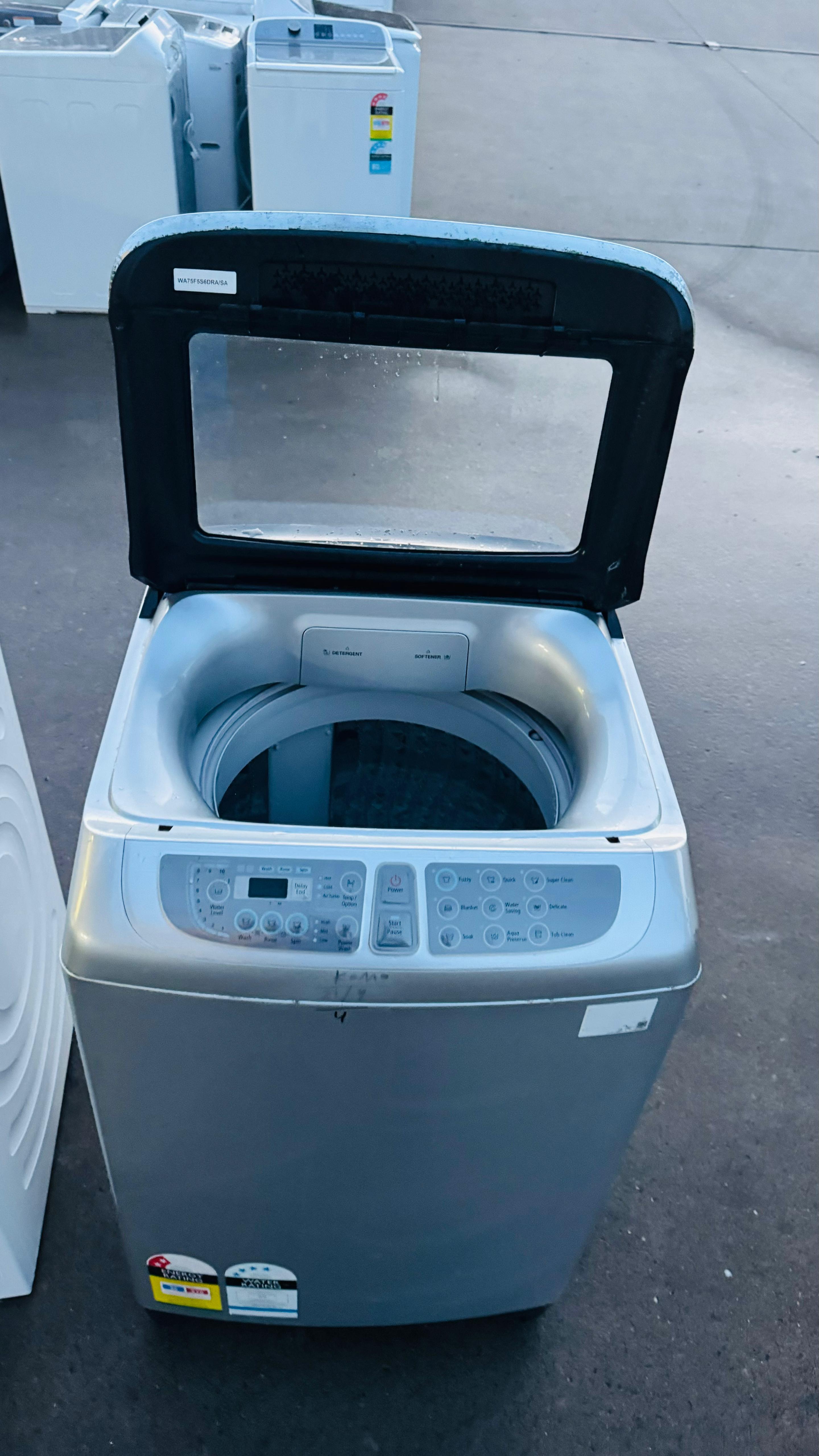 SAMSUNG 7.5 KGS TOP LOADER WASHING MACHINE