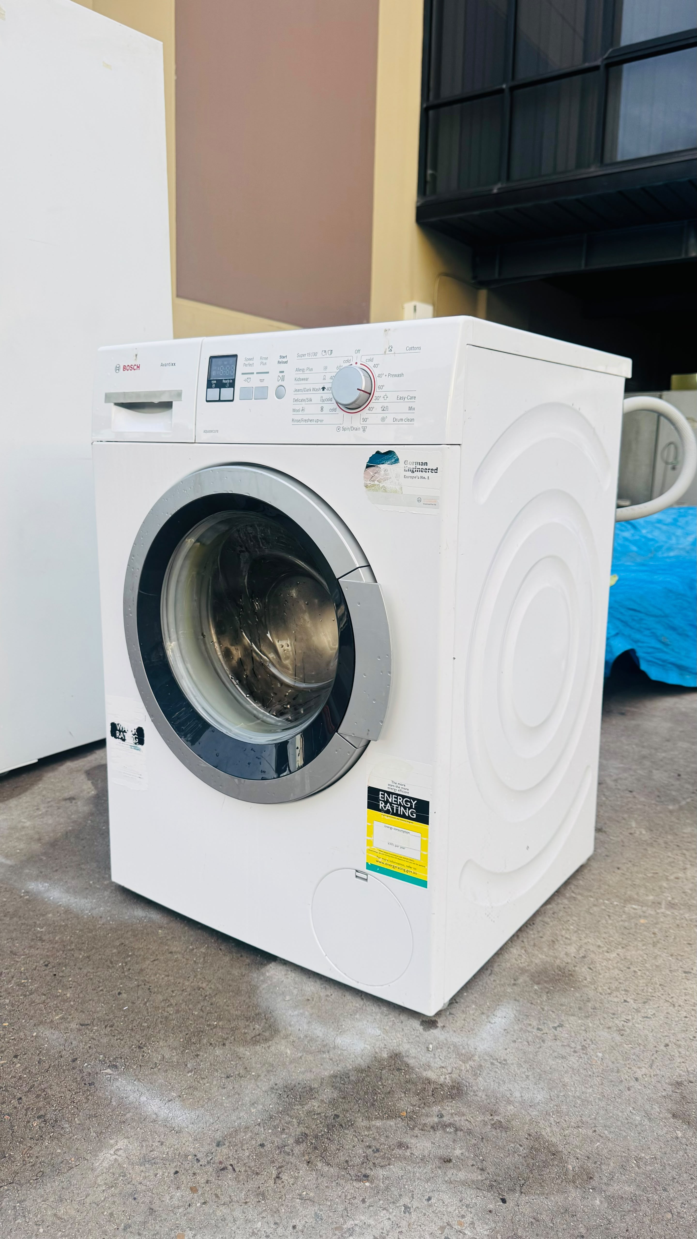 BOSCH 7.5KGS FRONT LOADER WASHING MACHINE