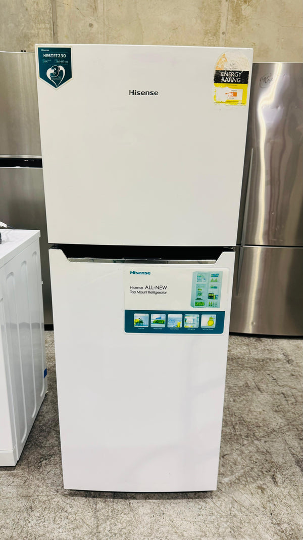 HISENSE 230 LITRES FRIDGE FREEZER