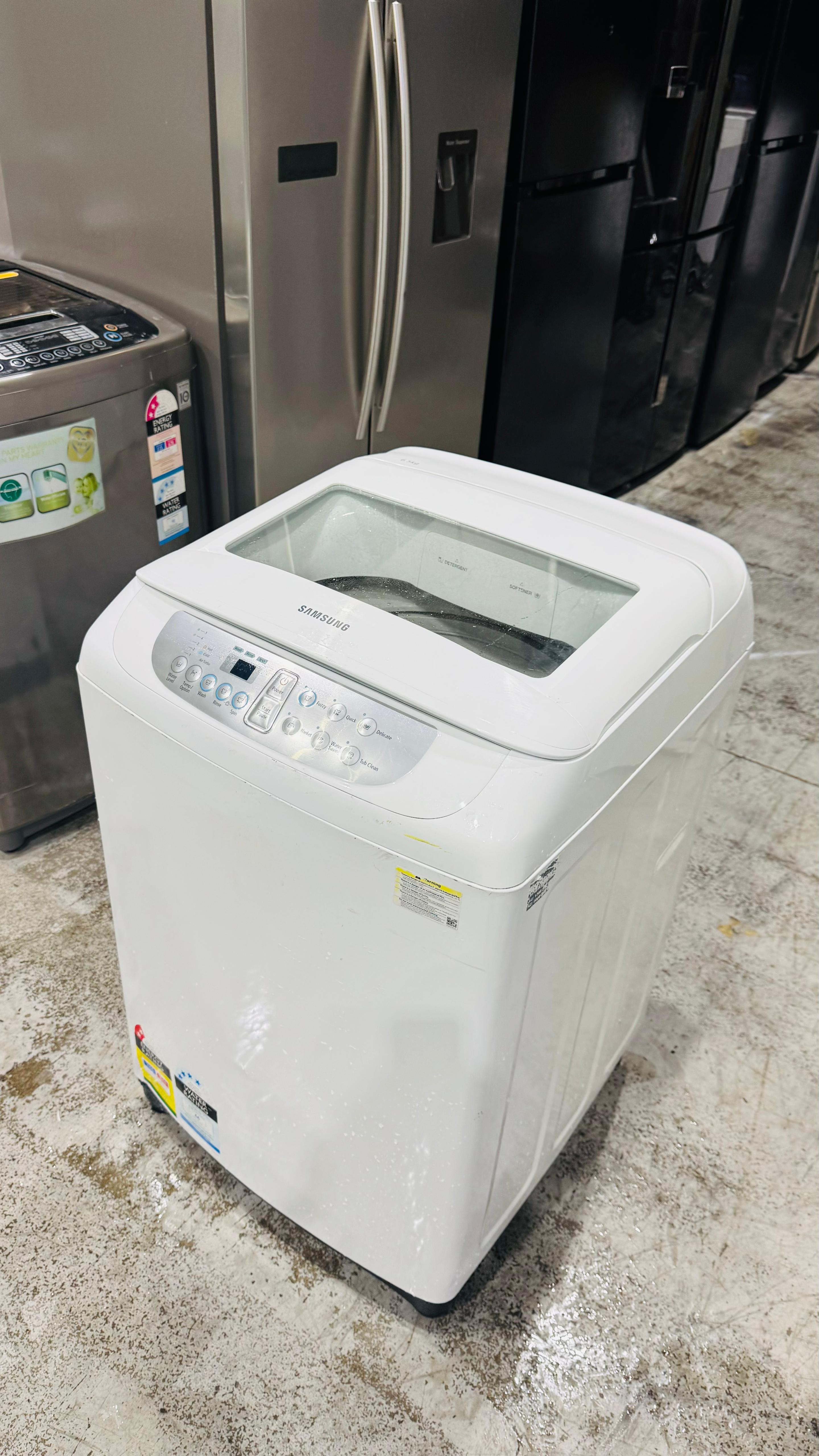 SAMSUNG 6.5 KGS TOP LOADER WASHING MACHINE