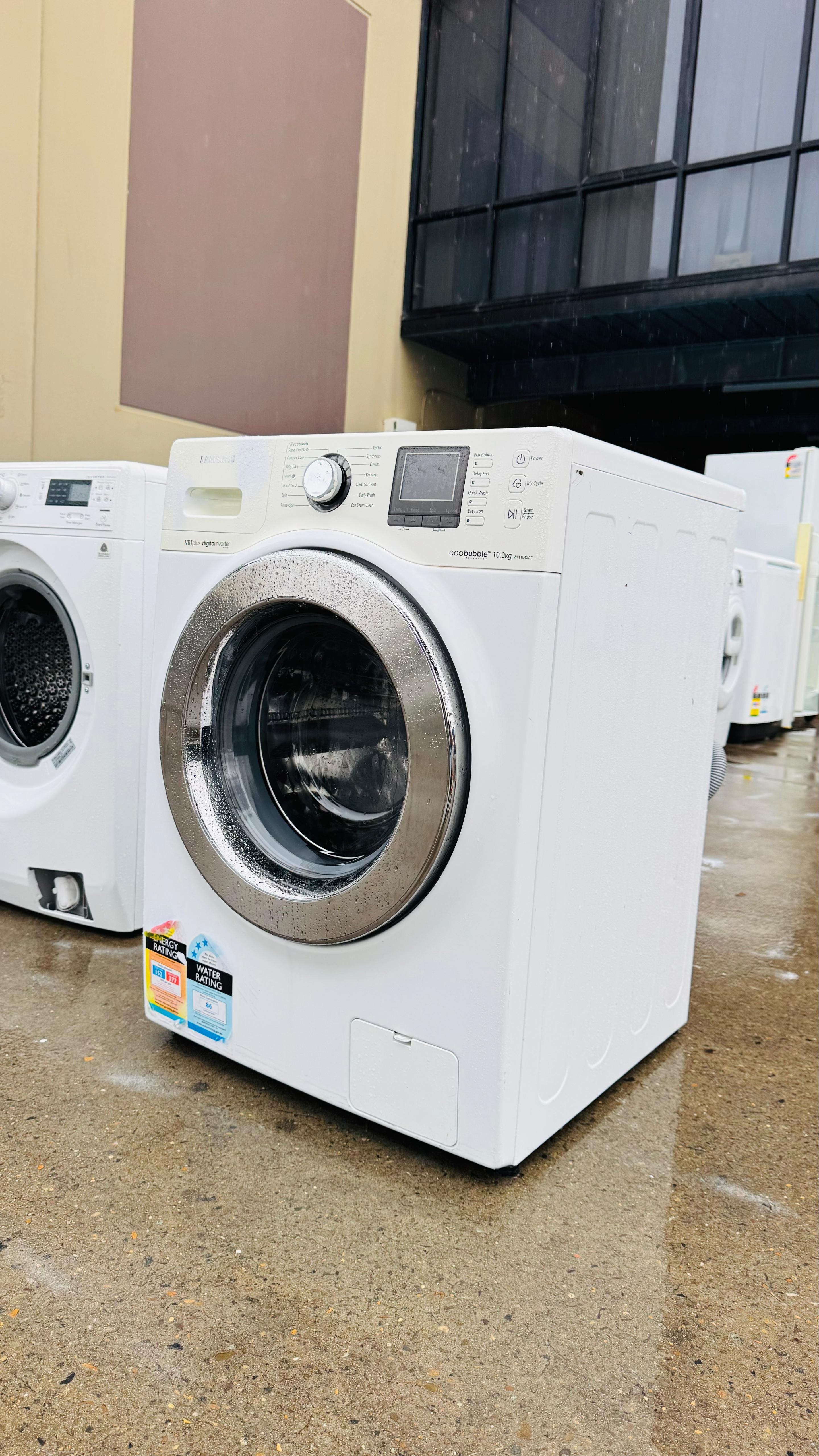 SAMSUNG 10KGS FRONT LOADER WASHING MACHINE