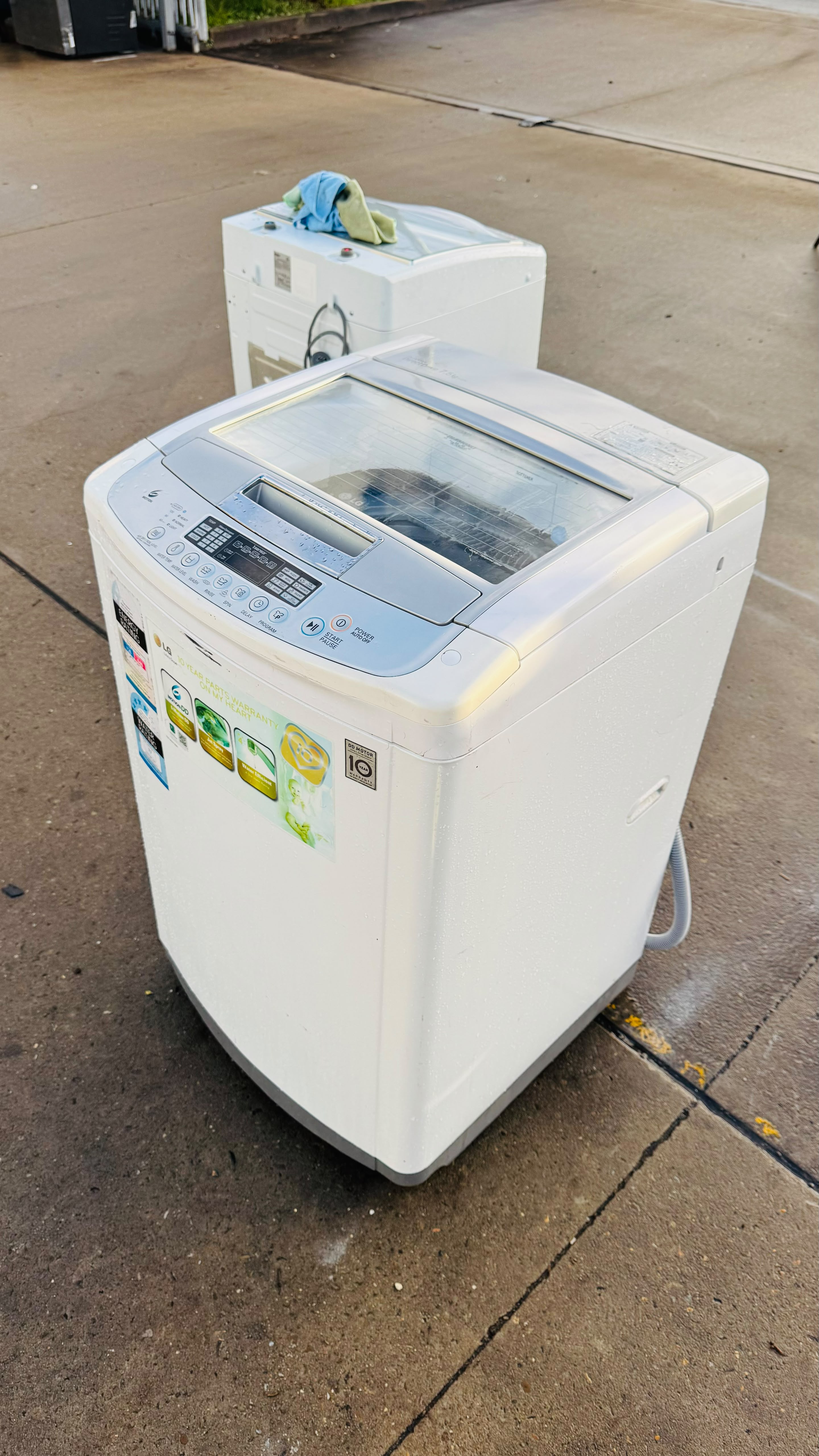 LG 7.5KGS TOP LOADER WASHING MACHINE