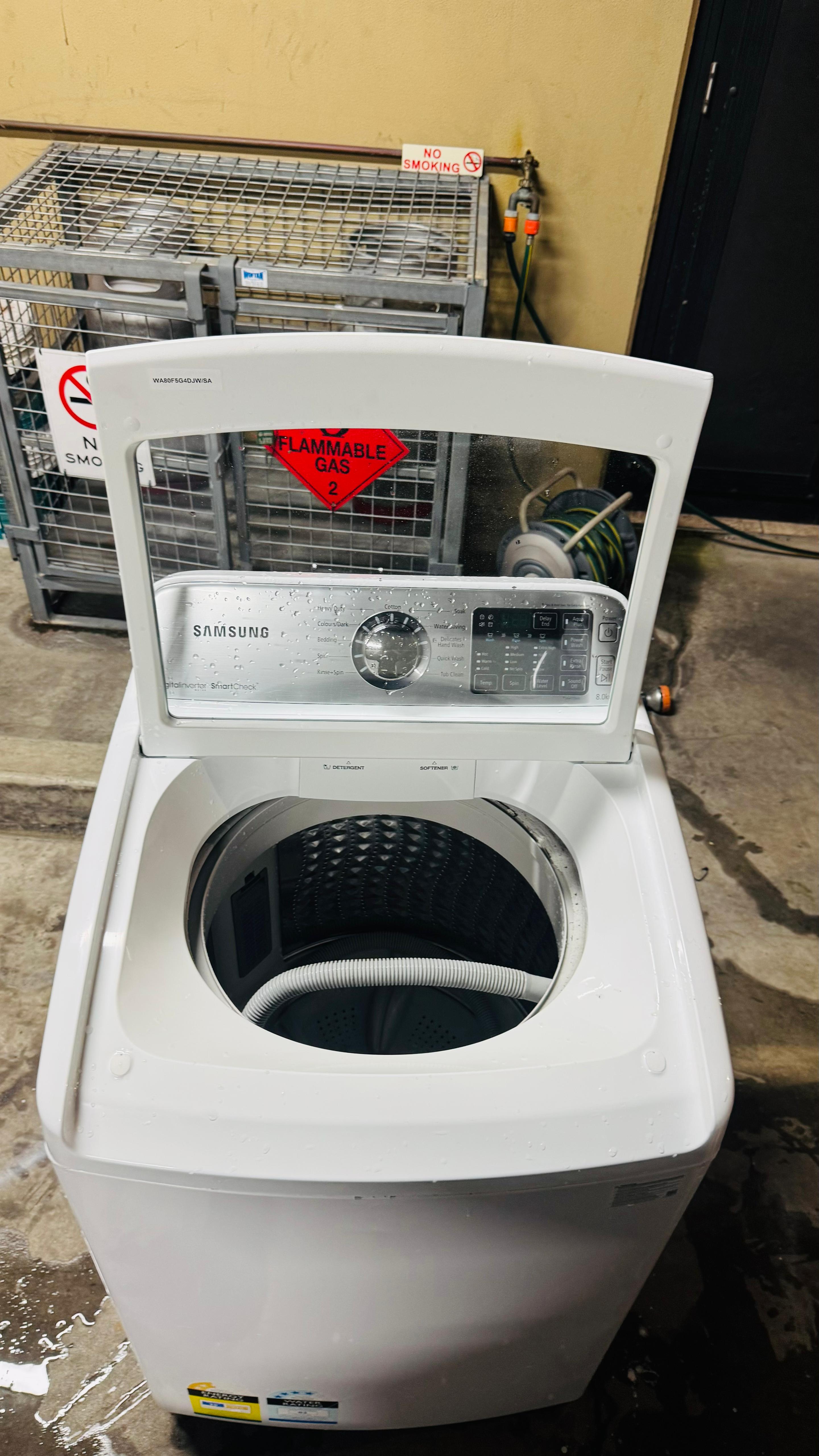 SAMSUNG 8 KGS TOP LOADER WASHING MACHINE