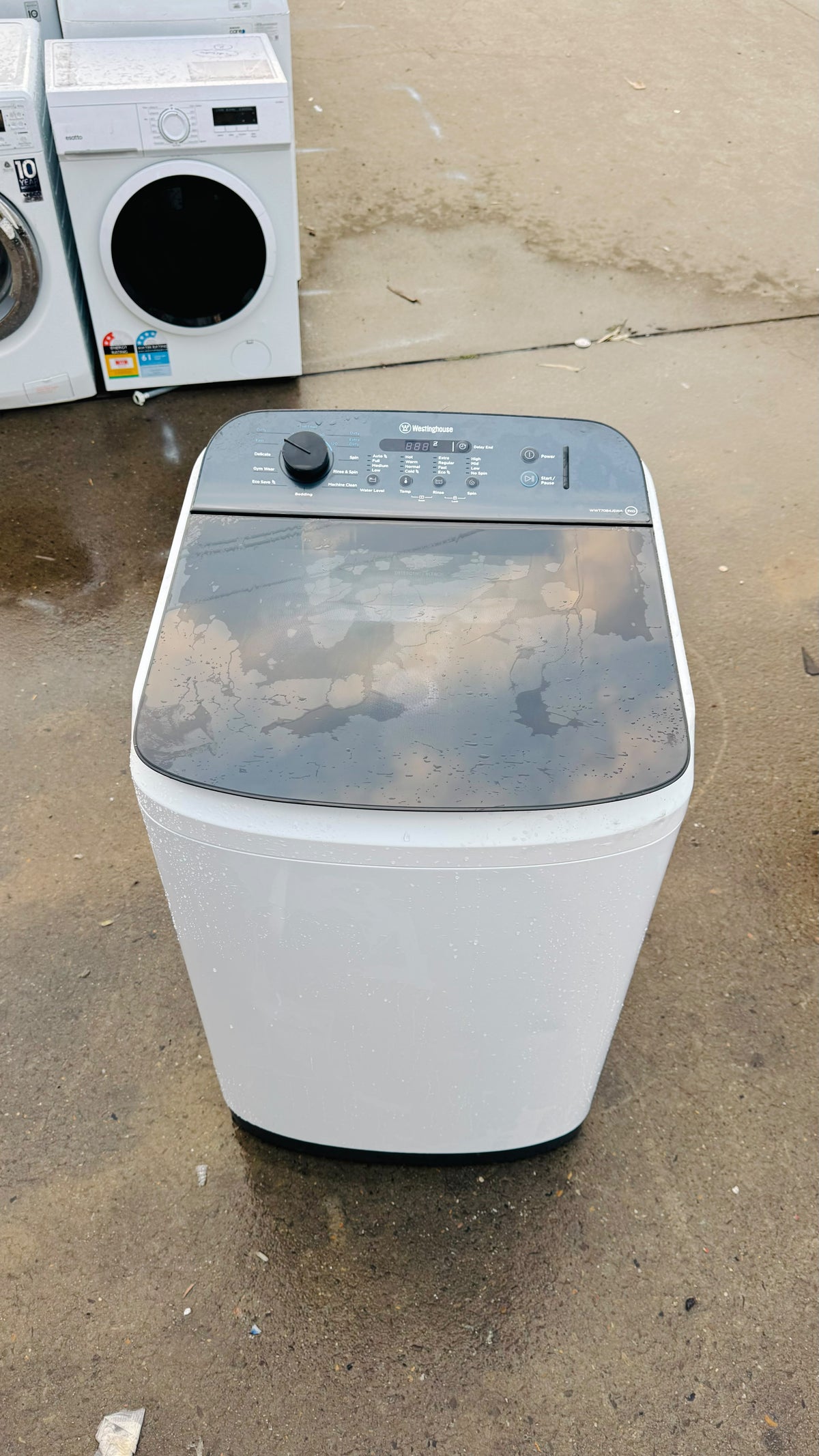 WESTINGHOUSE 7KGS TOP LOADER WASHING MACHINE