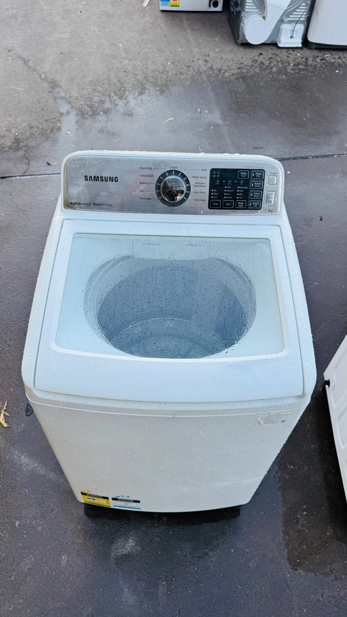 SAMSUNG 8KGS TOP LOADER WASHING MACHINE