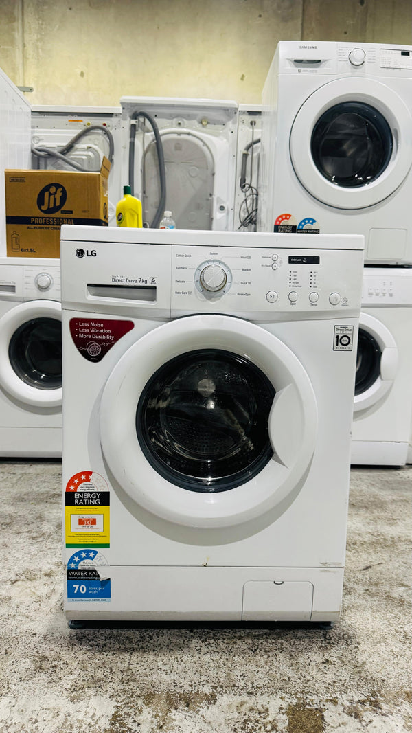 LG 7 KGS FRONT LOADER WASHING MACHINE